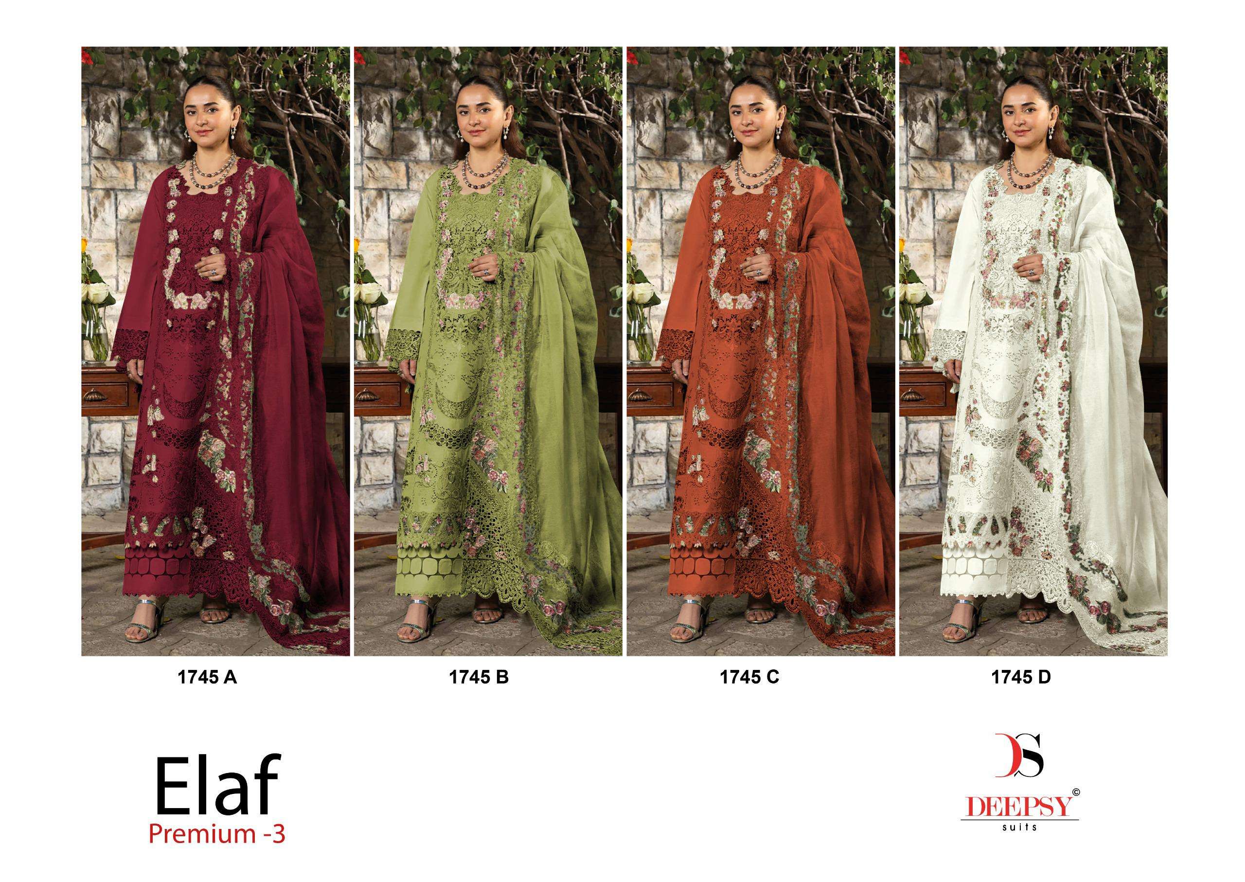 ELAF PREMIUM - 03 LUXURY LAWN BY DEEPSY SUITS - 01 - 04