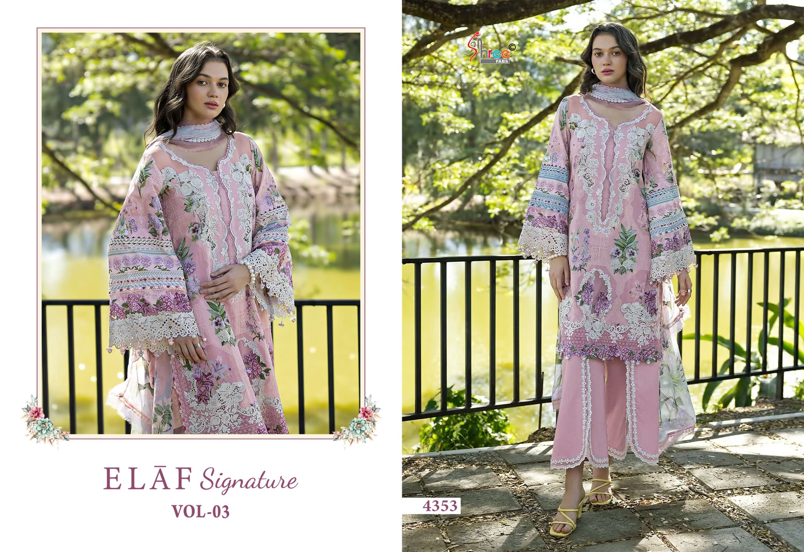 ELAF SIGNATURE VOL - 03 BY SHREE FABS - 03