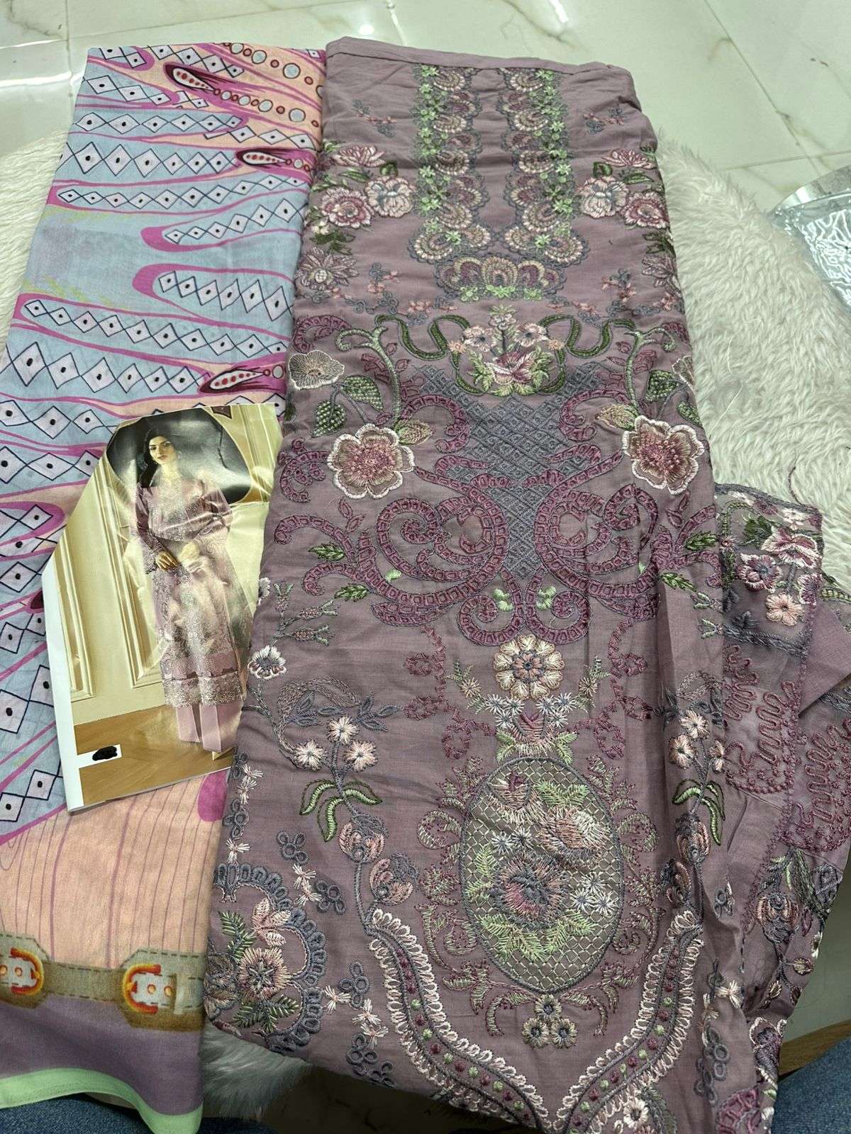 Falah Premium Cotton Collection Code - 26082 By Falah Designer Suit - 02