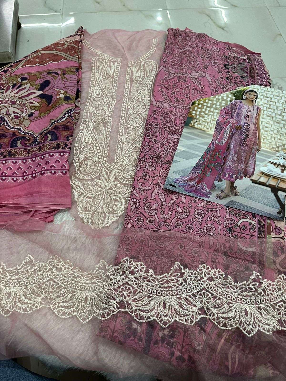 Falah Premium Cotton Collection Code - 26083 By Falah Designer Suits - 03