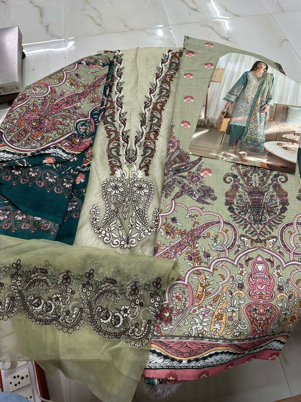 Falah Premium Cotton Collection Code - 26083 By Falah Designer Suits - 08