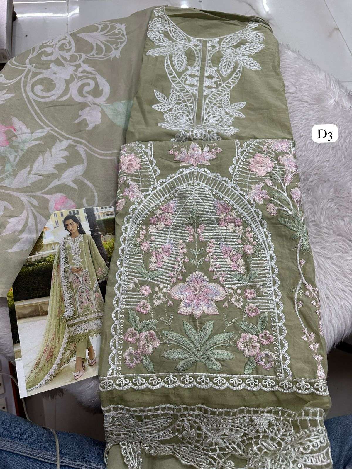 Falah Premium Cotton Collection Code - 26084 By Falah Designer Suits - 04