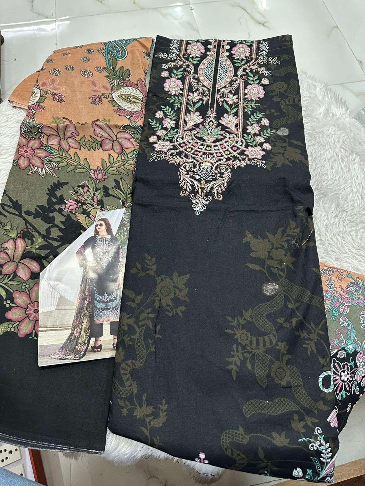 Falah Premium Cotton Collection Code - 26085 By Falah Designer Suits - 07