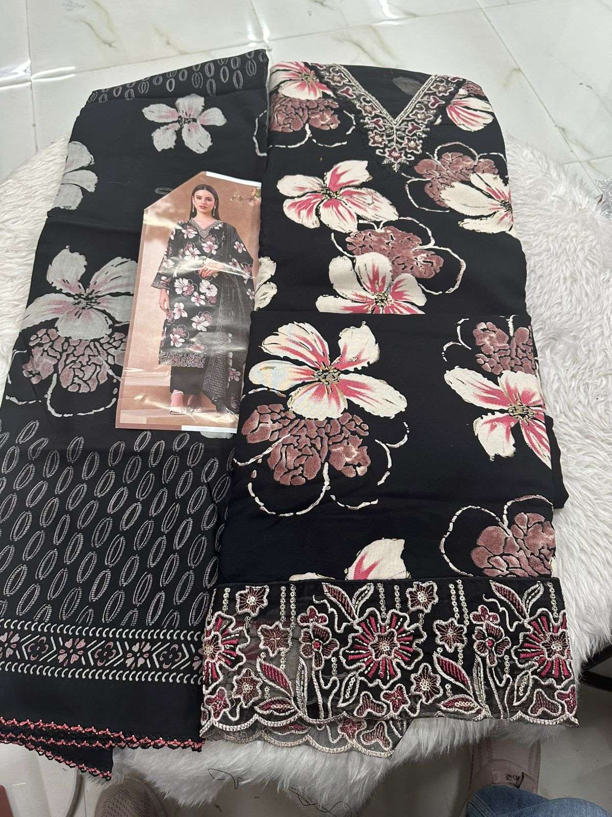Falah Premium Cotton Collection Code - 26086 By Falah Designer Suits - 06