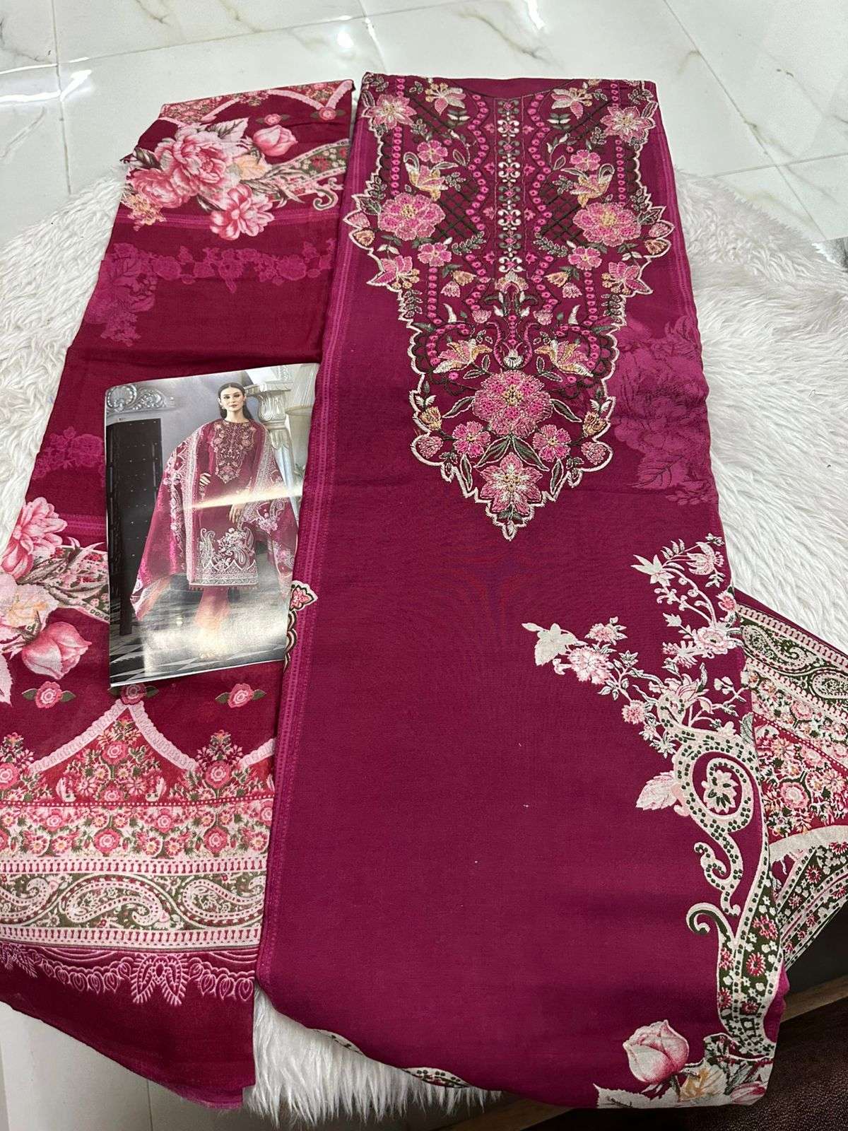 Falah Premium Cotton Collection Code - 26088 By Falah Designer Suits - 06