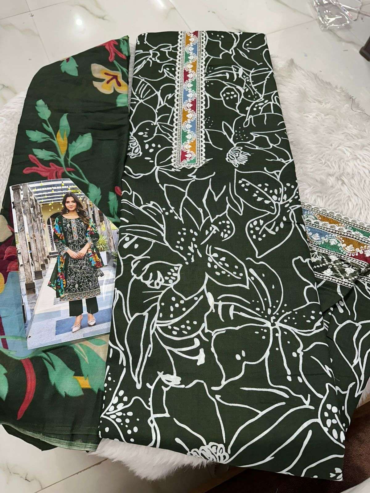 Falah Premium Cotton Collection Code - 26089 By Falah Designer Suits - 04