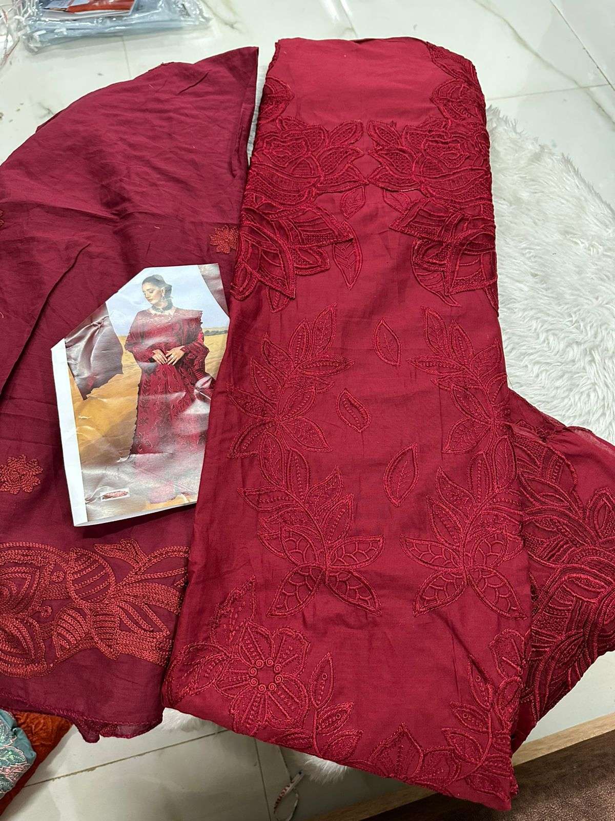 Falah Premium Cotton Collection Code - 26090 By Falah Designer Suits - 03