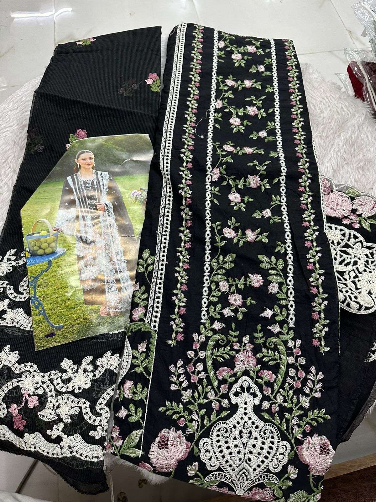 Falah Premium Cotton Collection Code - 26094 By Falah Designer Suits - 01 - 06