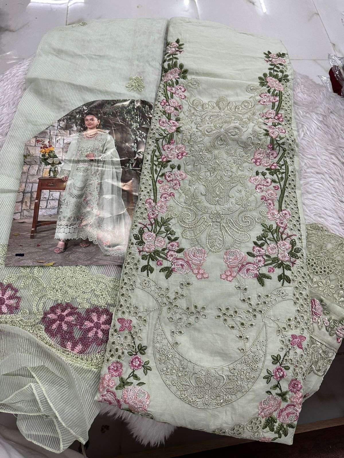 Falah Premium Cotton Collection Code - 26094 By Falah Designer Suits - 03