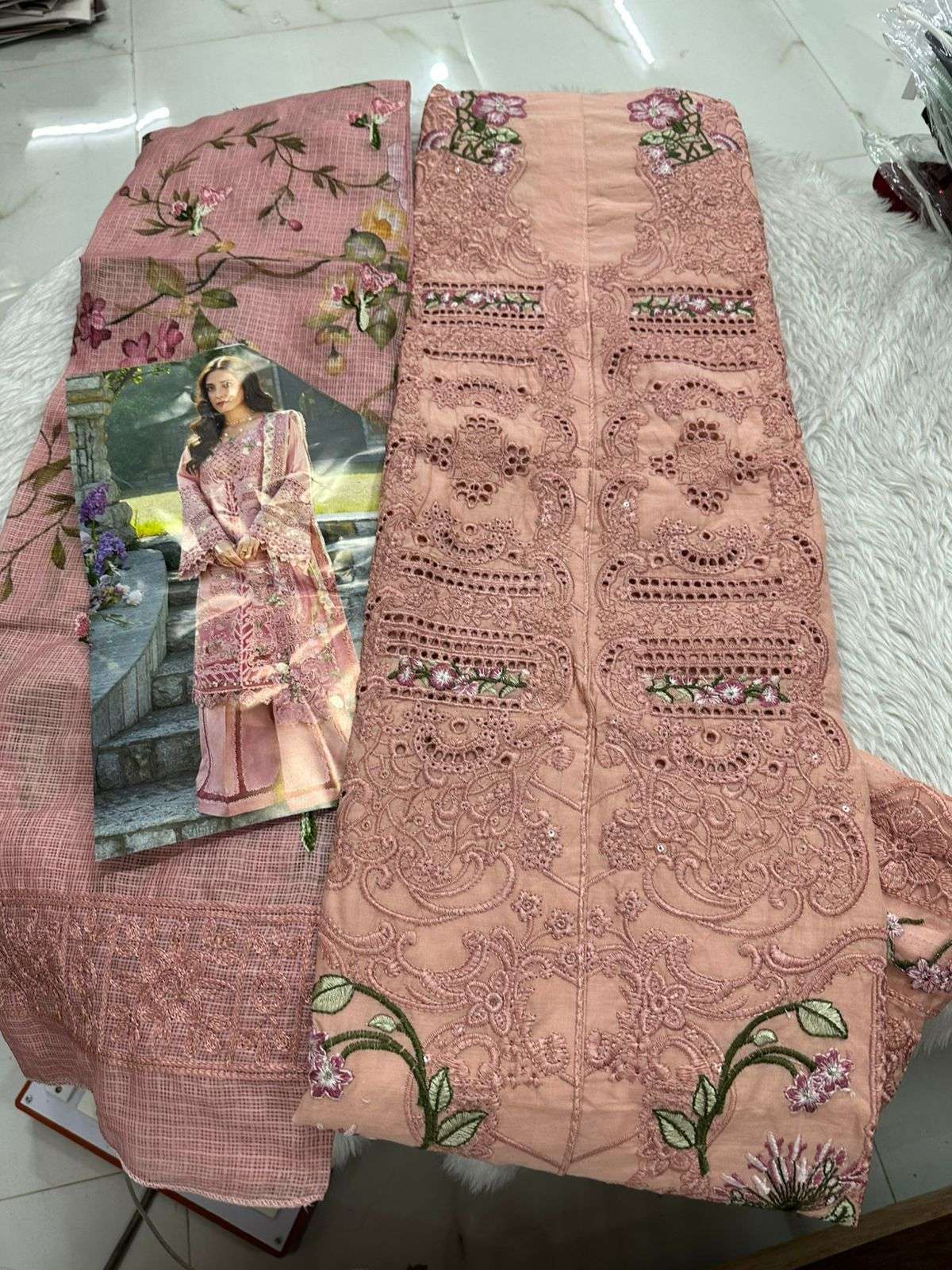 Falah Premium Cotton Collection Code - 26094 By Falah Designer Suits - 05