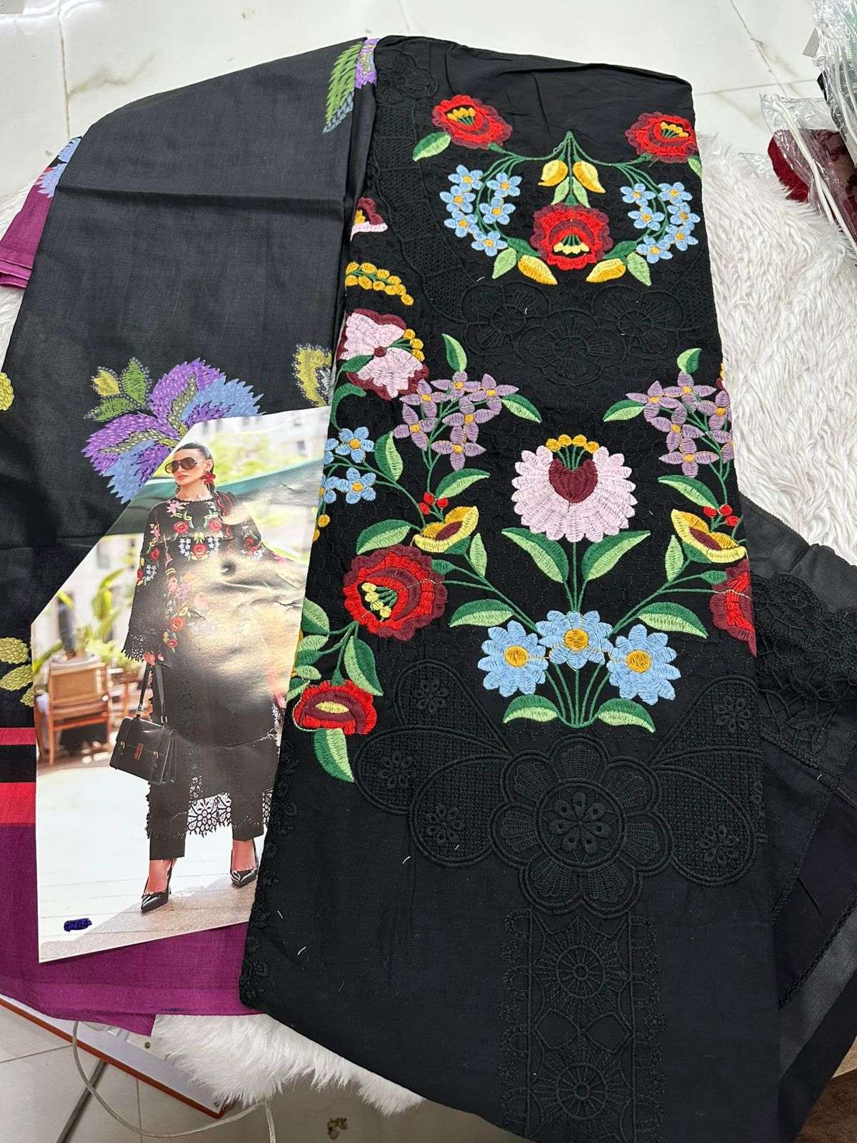Falah Premium Cotton Collection Code - 26095 By Falah Designer Suits - 01