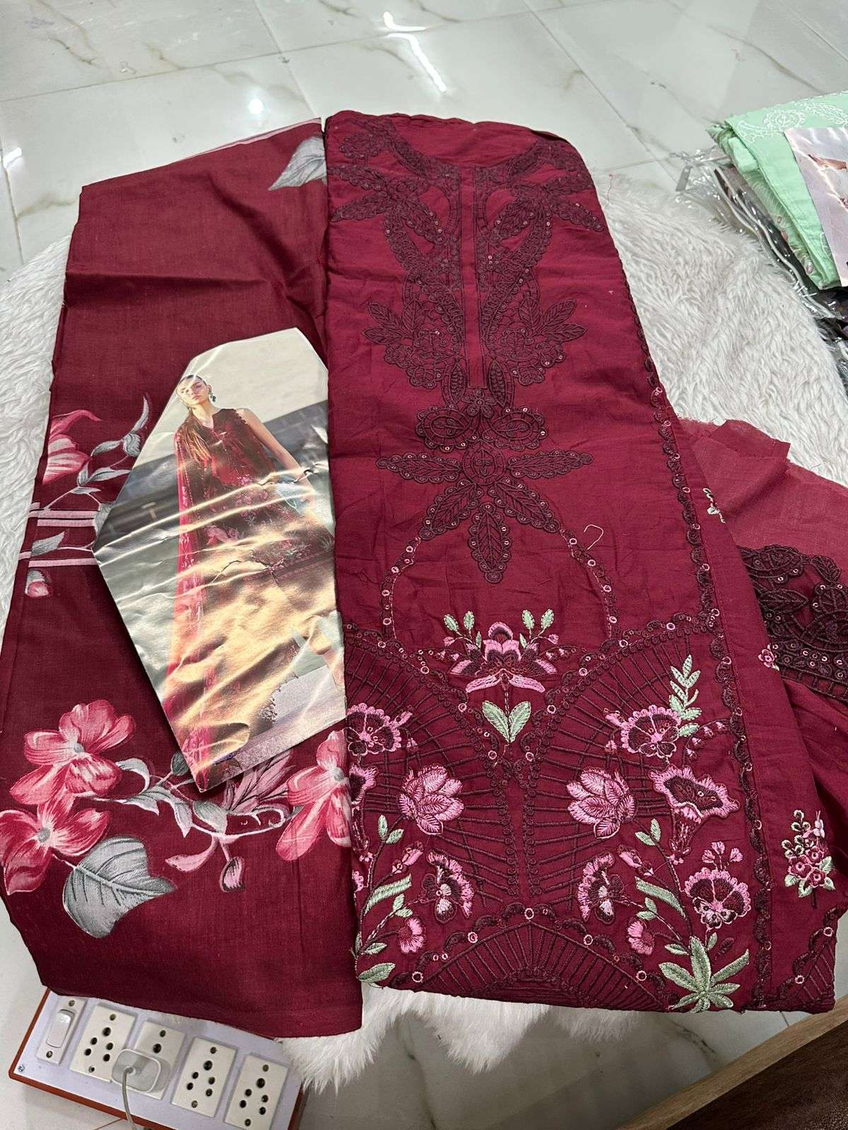 Falah Premium Cotton Collection Code - 26095 By Falah Designer Suits - 06
