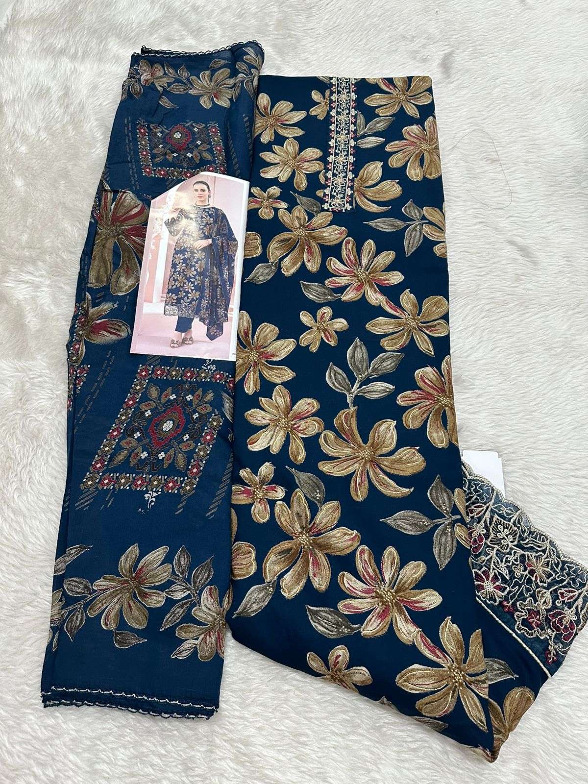 Falah Premium Cotton Collection Code -26104 by Falah Designer Suits-02