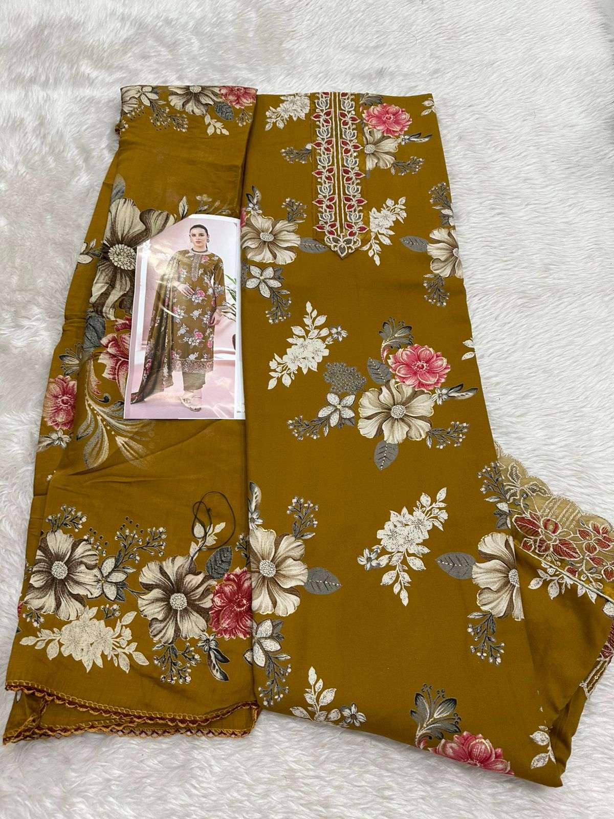 Falah Premium Cotton Collection Code -26104 by Falah Designer Suits-05