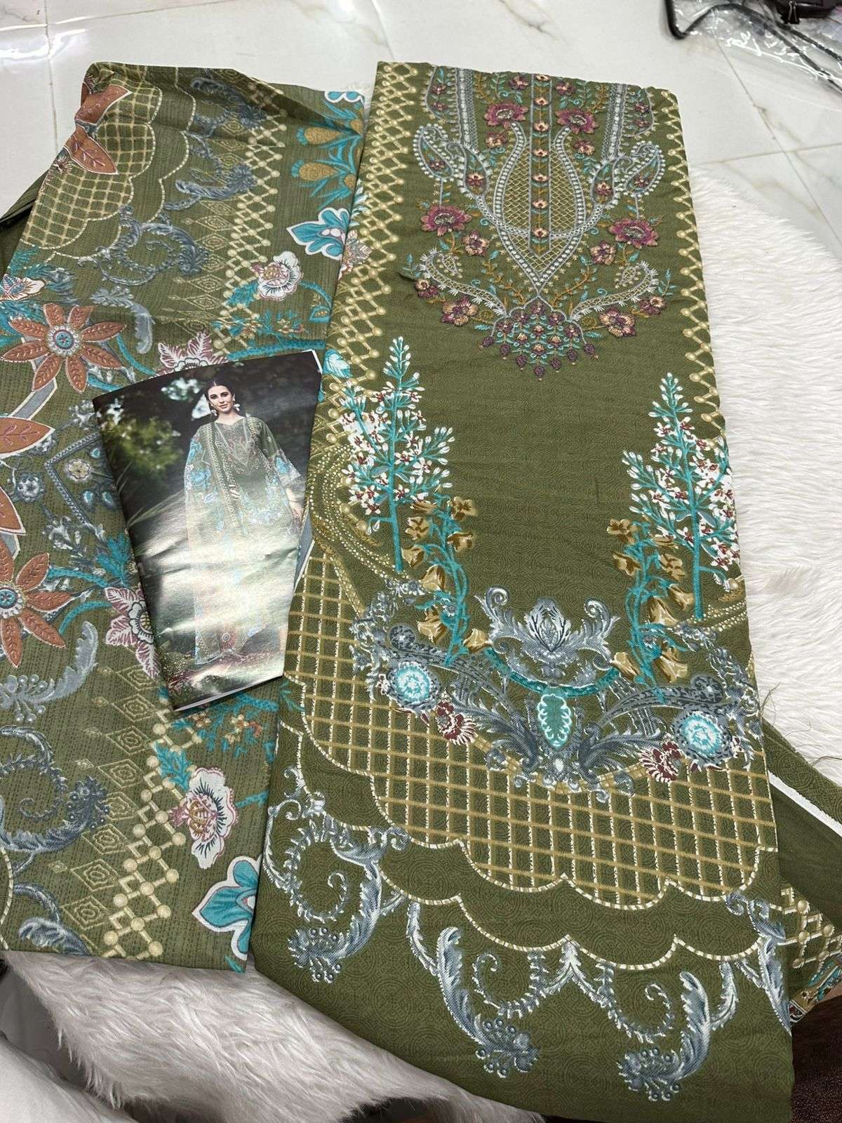 Falah Premium Cotton Collection Code - 26132 By Falah Designer Suits - 02