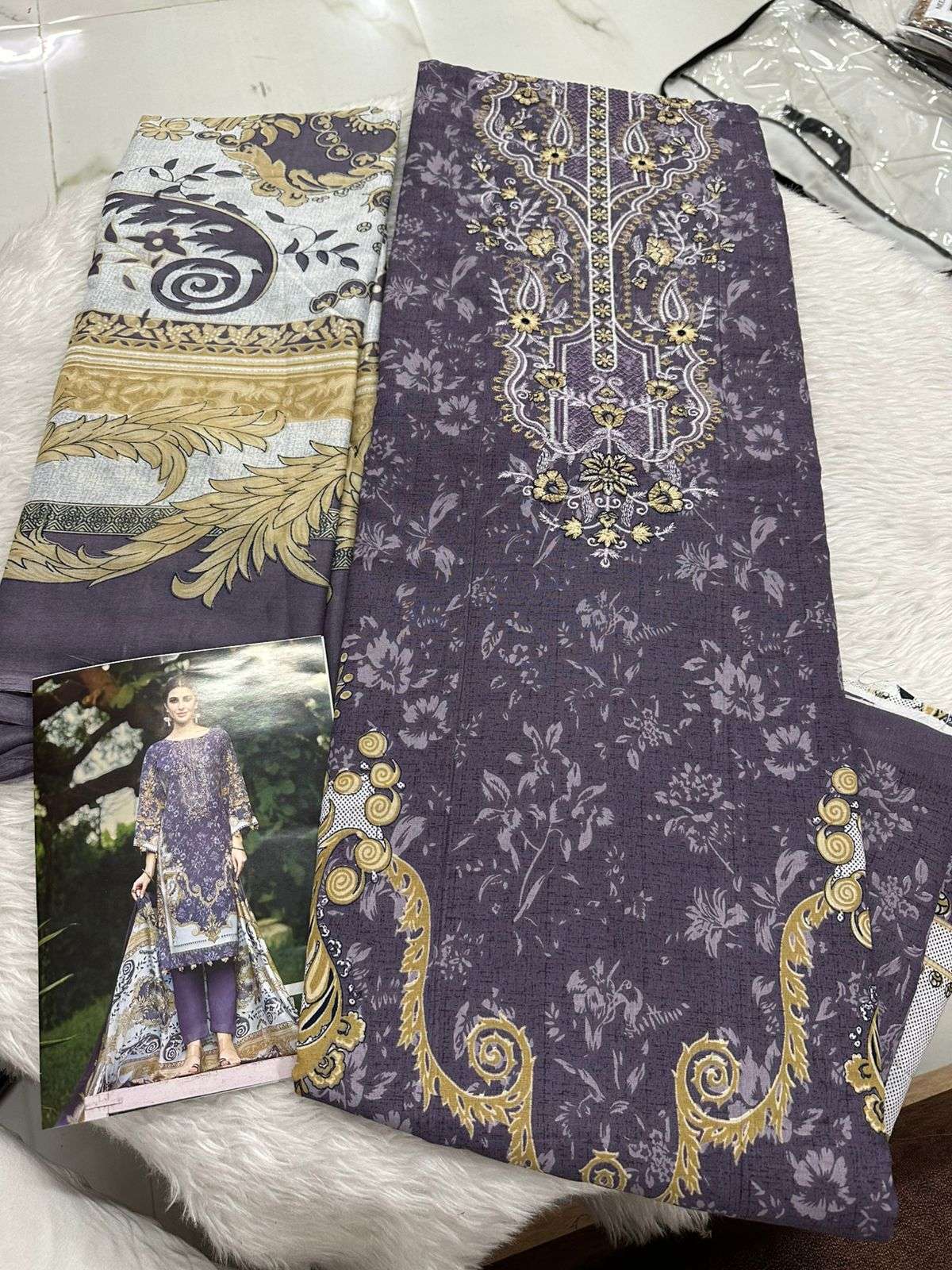 Falah Premium Cotton Collection Code - 26132 By Falah Designer Suits - 06