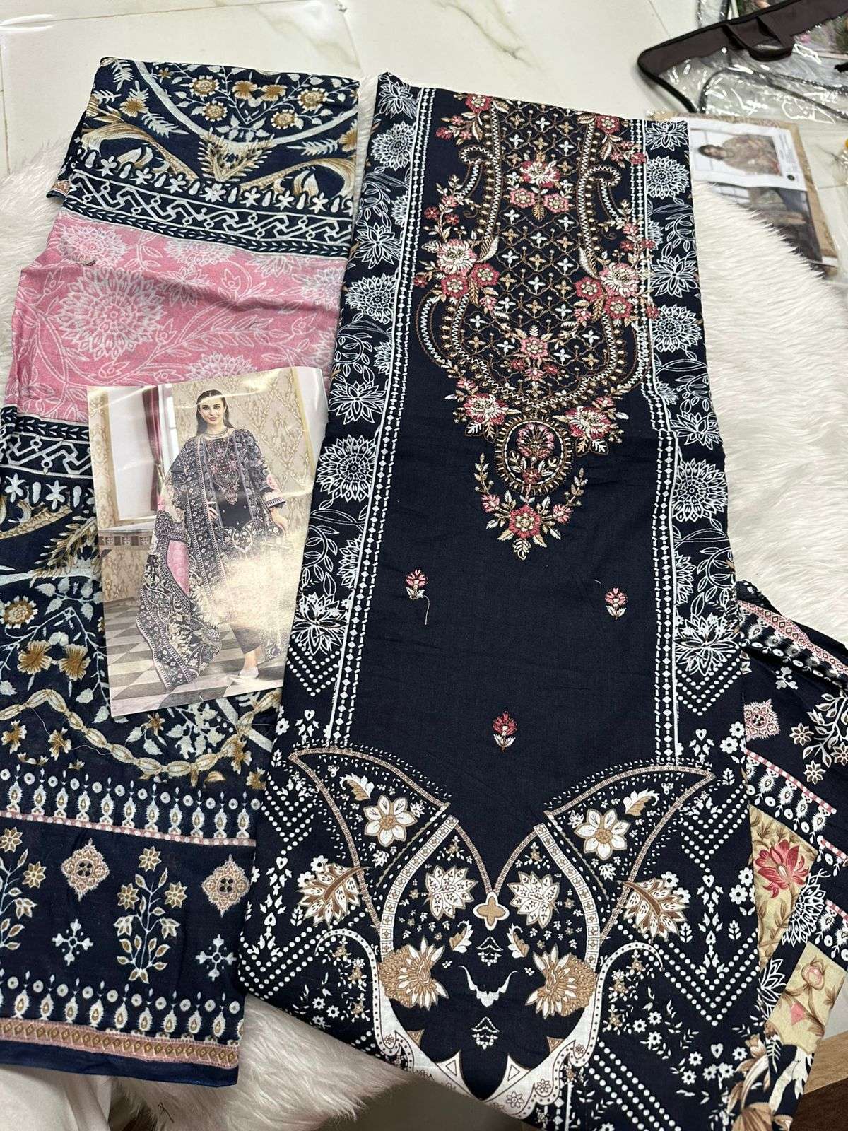 Falah Premium Cotton Collection Code - 26134 By Falah Designer Suits - 08
