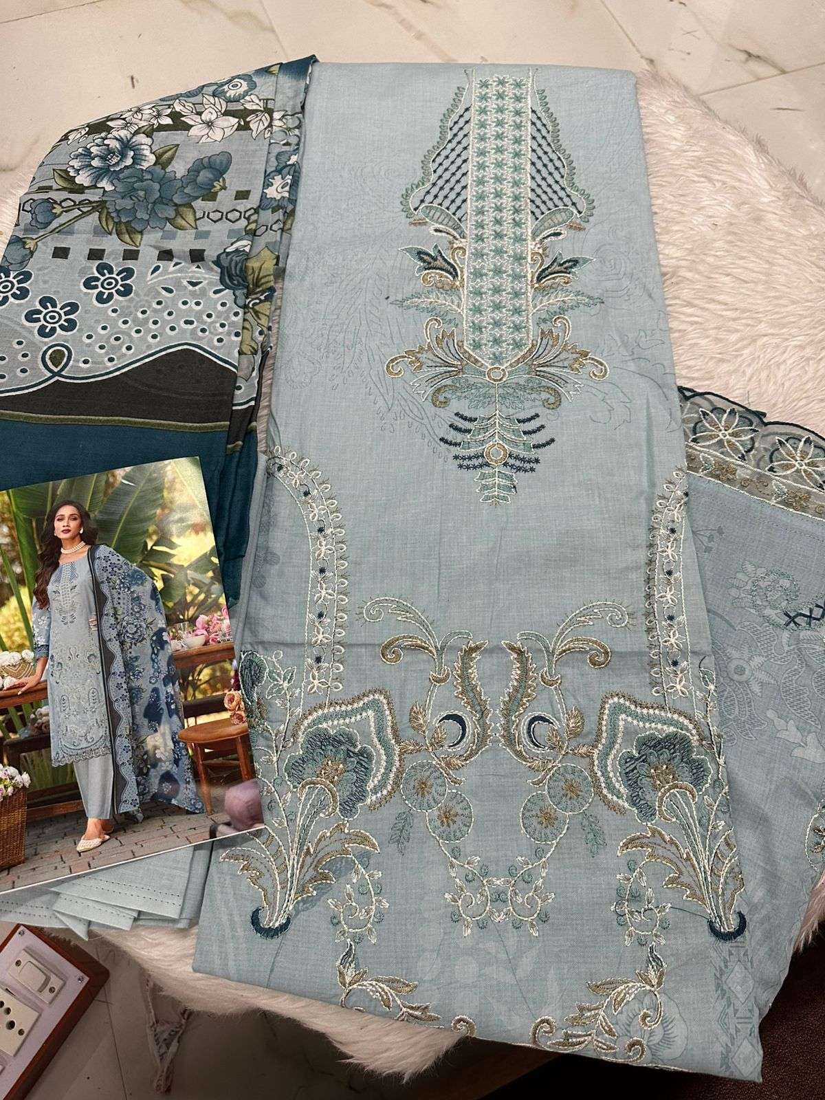 Falah Premium Cotton Collection Code - 26135 by Falah Designer Suits - 04