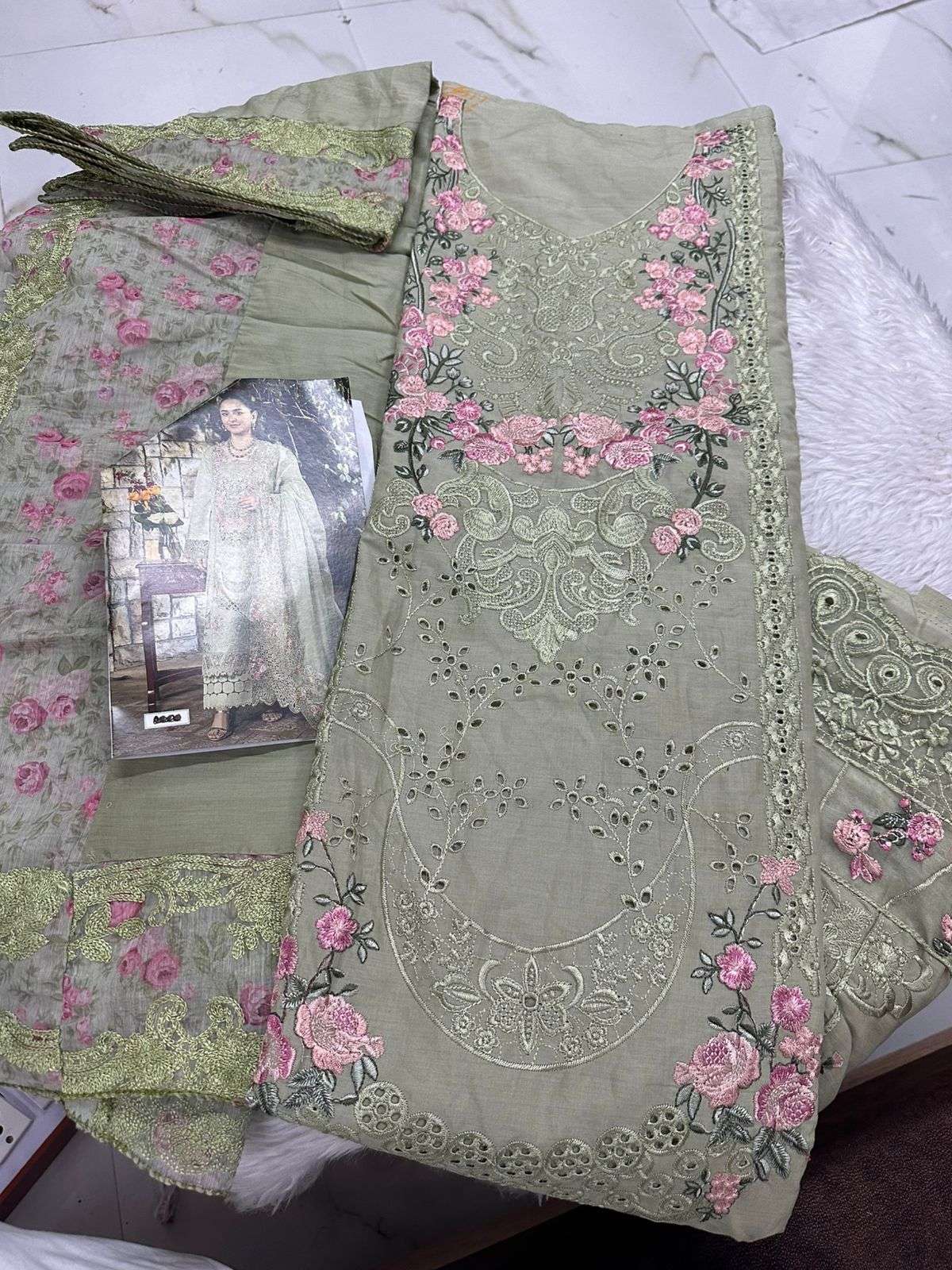 Falah Premium Cotton Collection Code - 26136 By Falah Designer Suits - 01