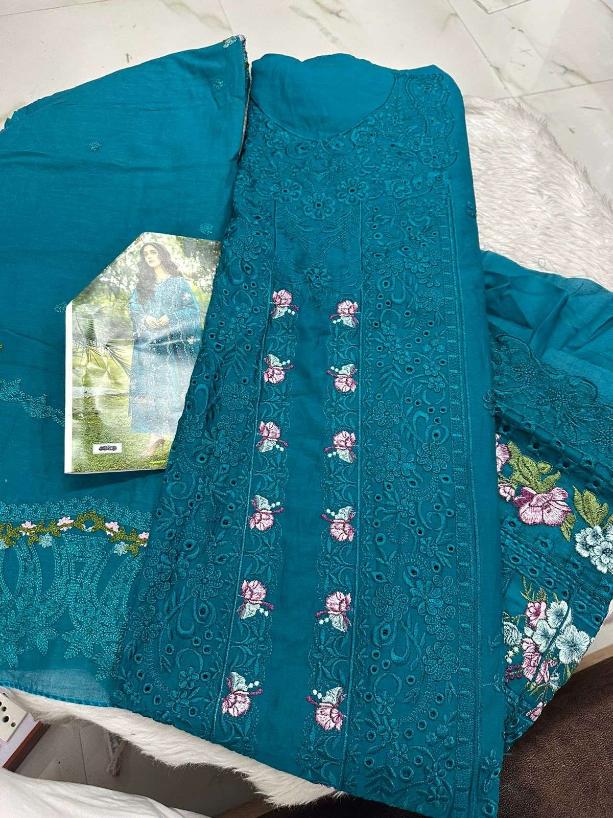 Falah Premium Cotton Collection Code - 26136 By Falah Designer Suits - 05