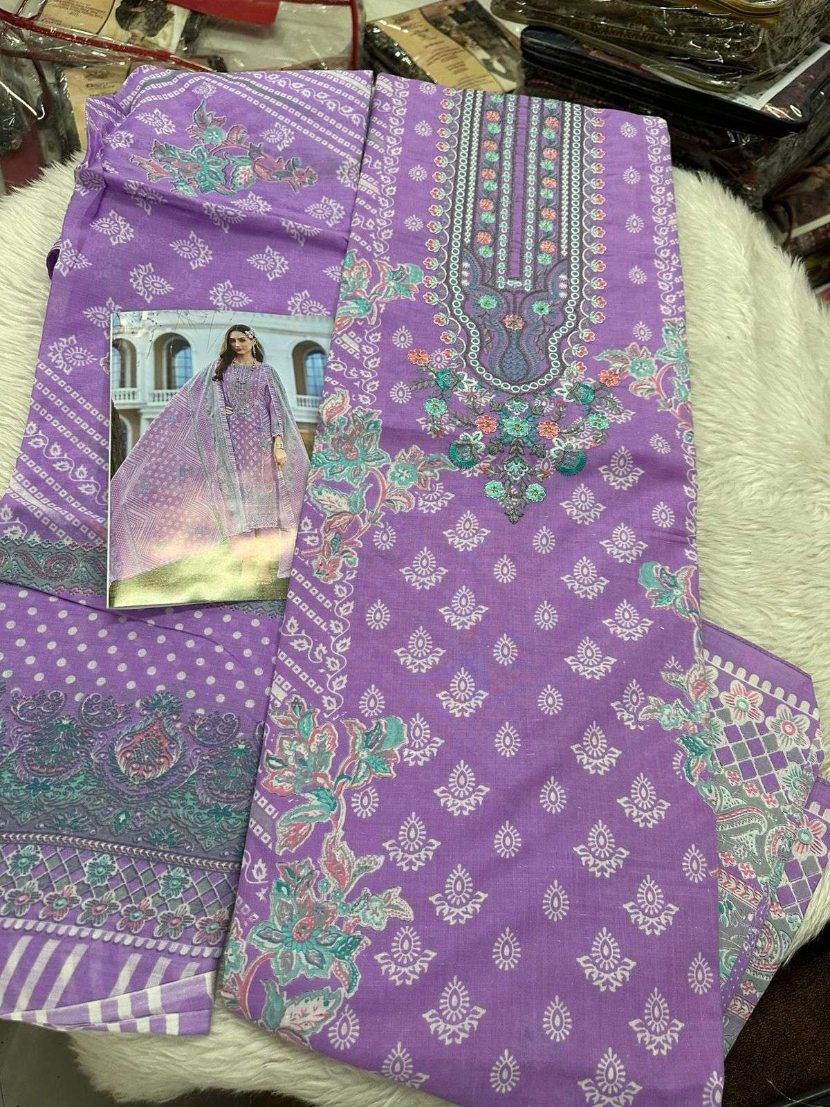 Falah Premium Cotton Collection Code - 26137 By Falah Designer Suits - 07