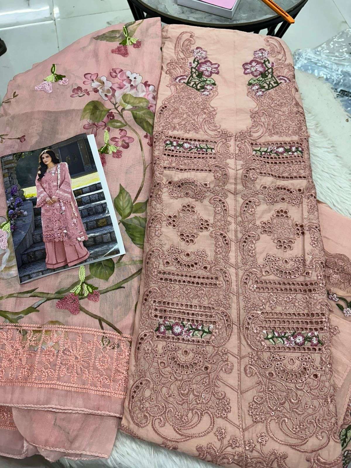 Falah Premium Cotton Collection Code - 26140 By Falah Designer Suits - 01 - 04