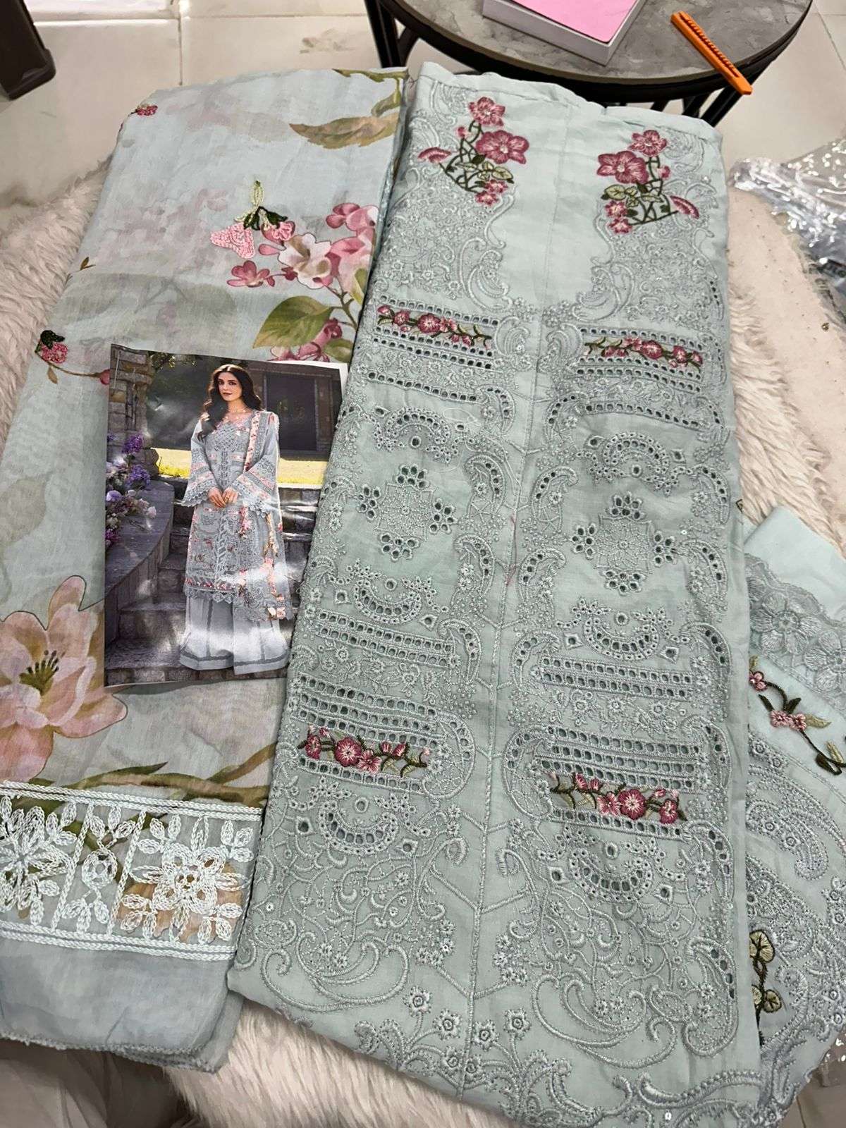 Falah Premium Cotton Collection Code - 26140 By Falah Designer Suits - 03