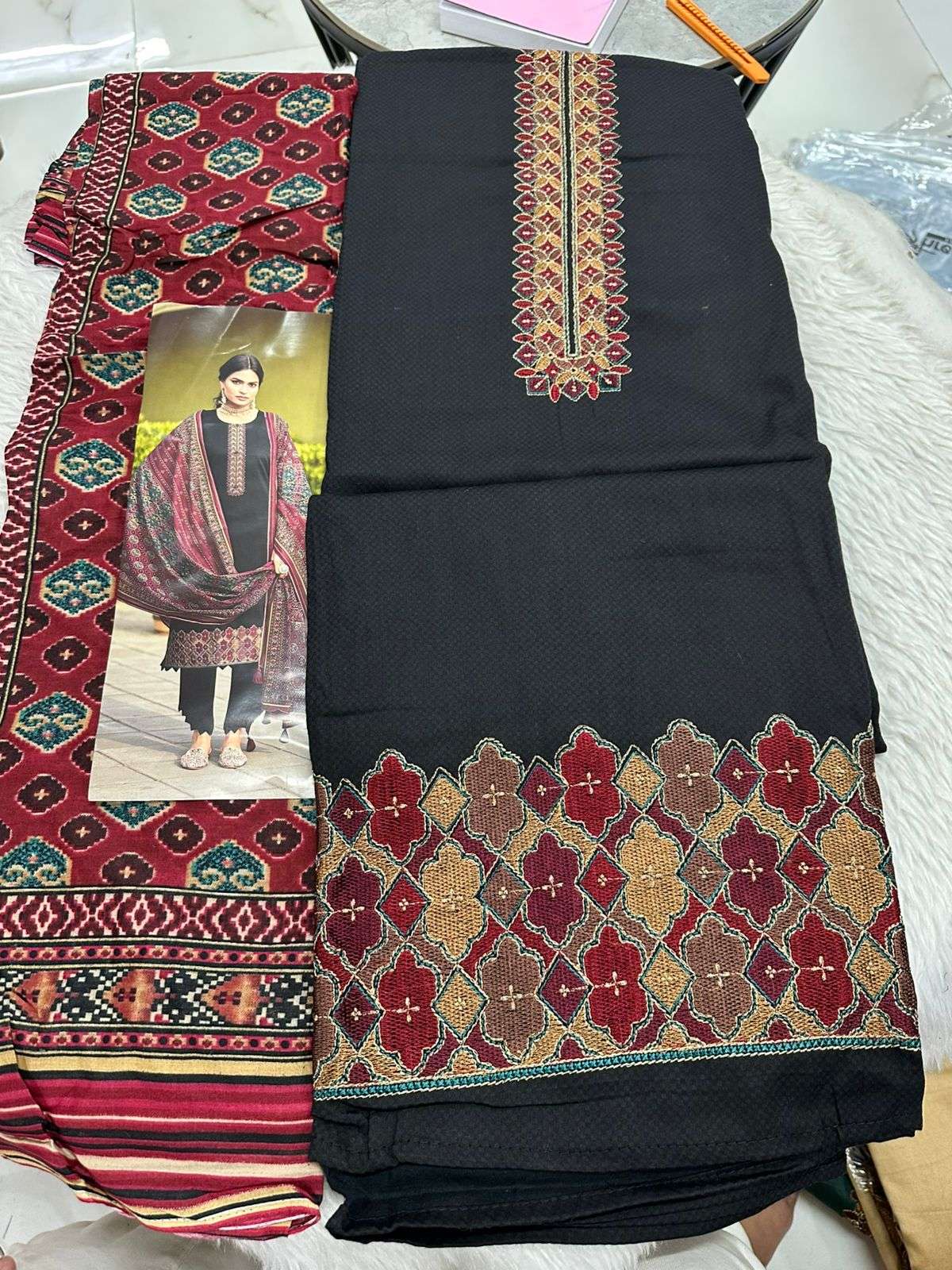 Falah Premium Cotton Collection Code - 26142 By Falah Designer Suits - 02