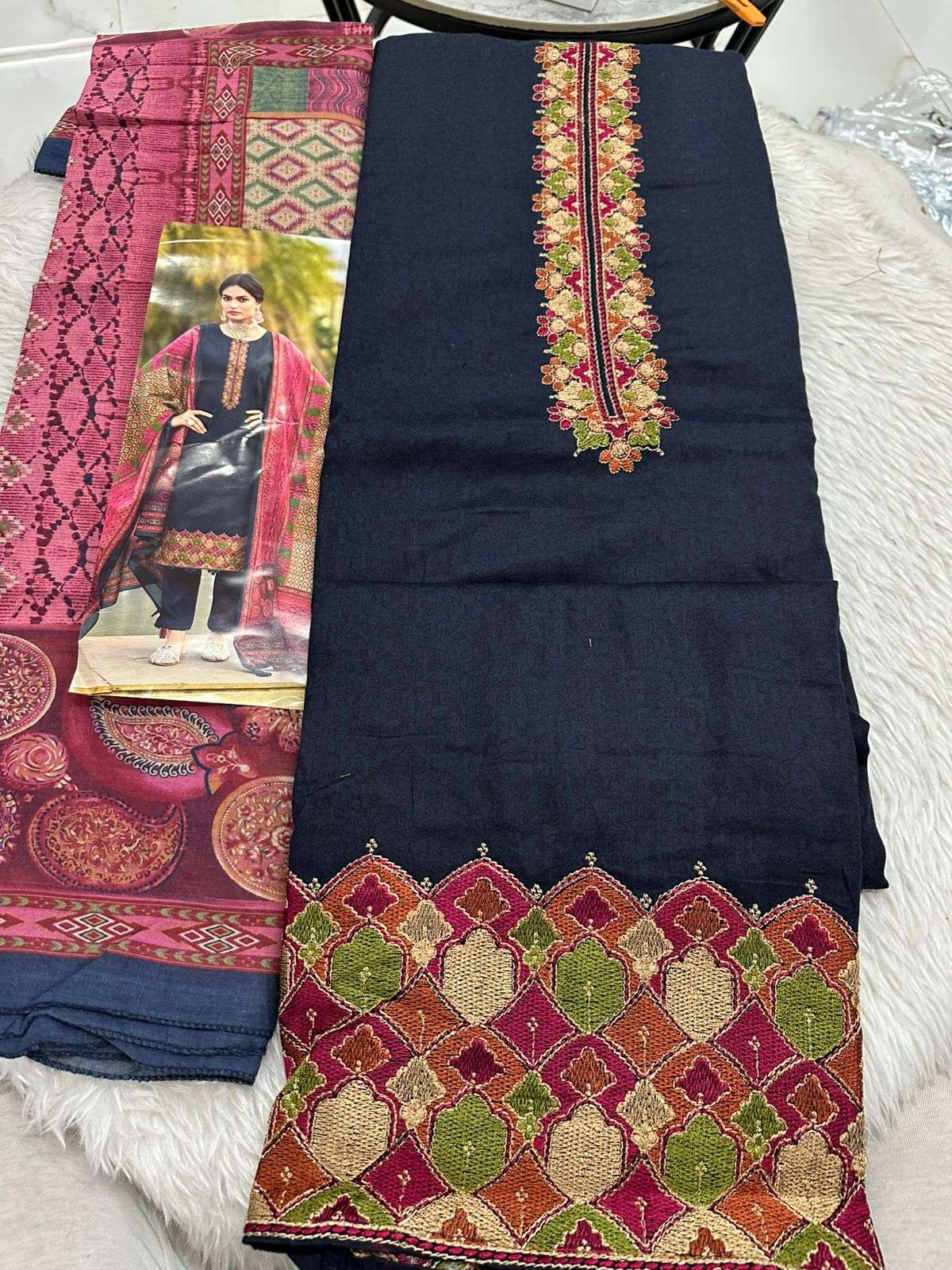 Falah Premium Cotton Collection Code - 26142 By Falah Designer Suits - 05