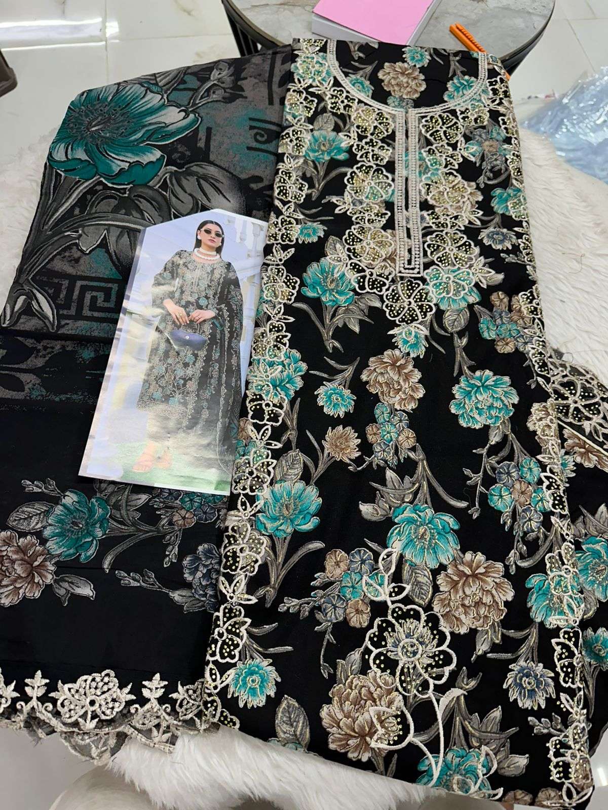 Falah Premium Cotton Collection Code - 50001 By Falah Designer Suits - 06