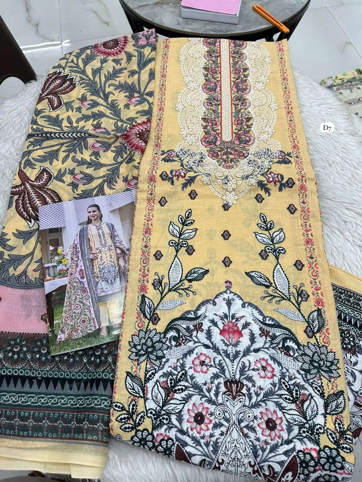 Falah Premium Cotton Collection Code - 50002 By Falah Designer Suits - 05