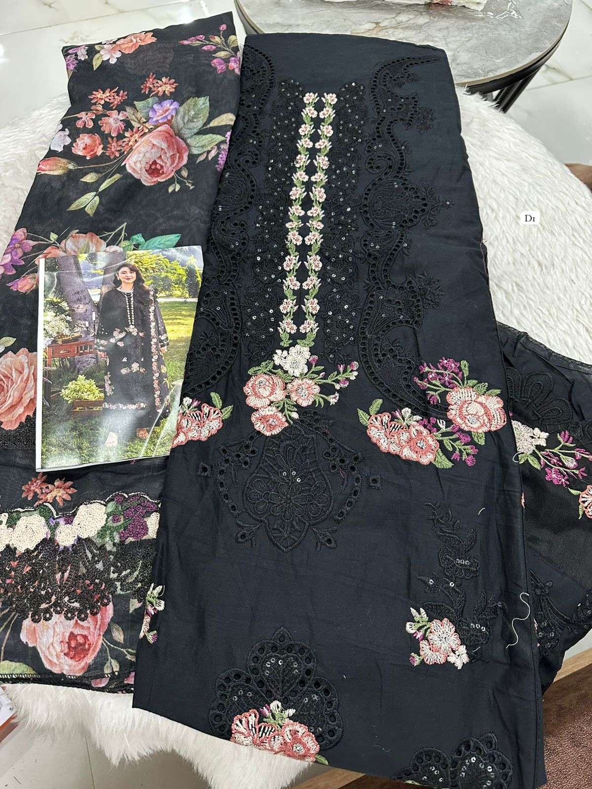 Falah Premium Cotton Collection Code - 50003 By Falah Designer Suits - 01 - 04
