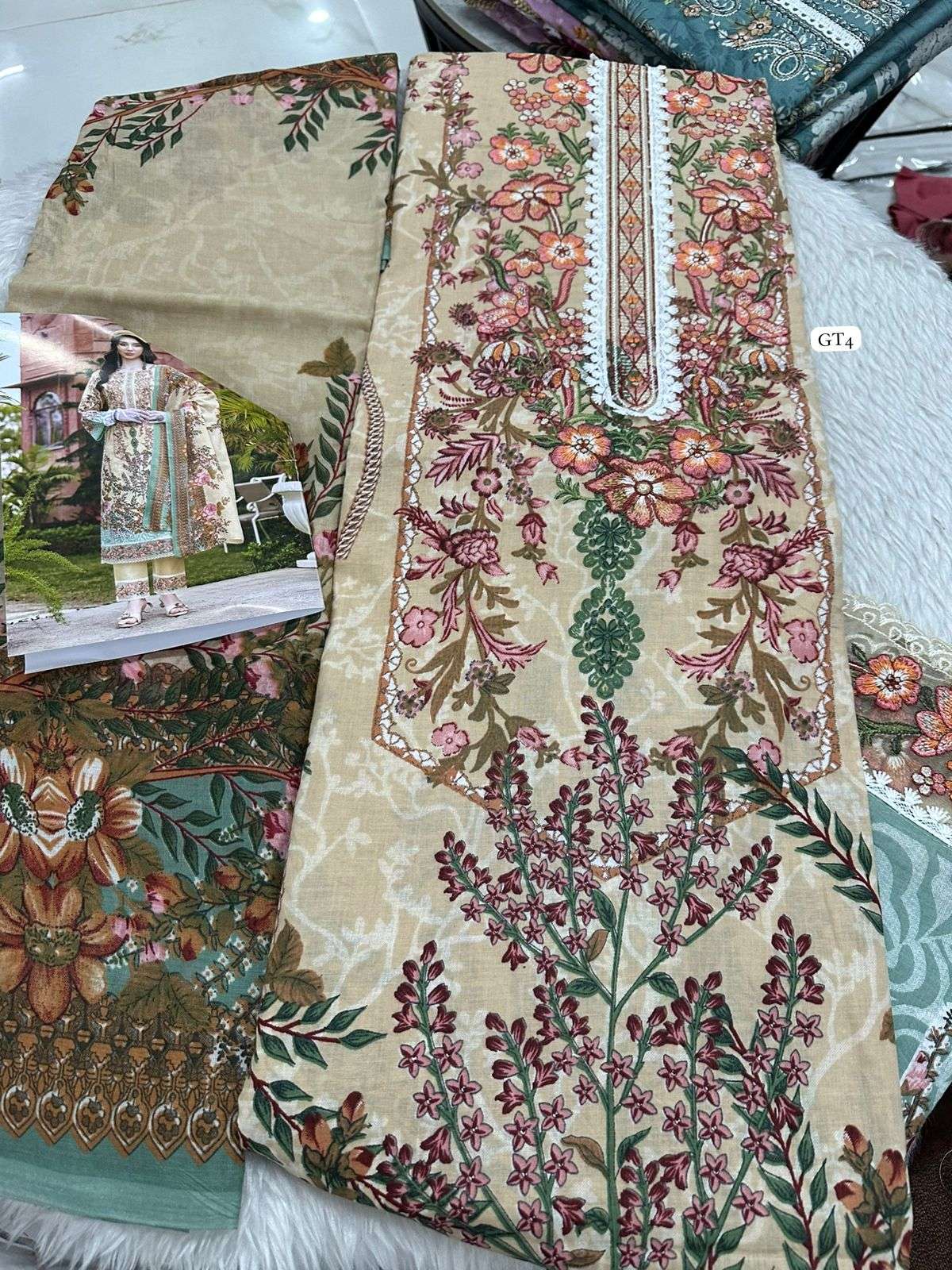 Falah Premium Cotton Collection Code - 50007 By Falah Designer Suits - 08