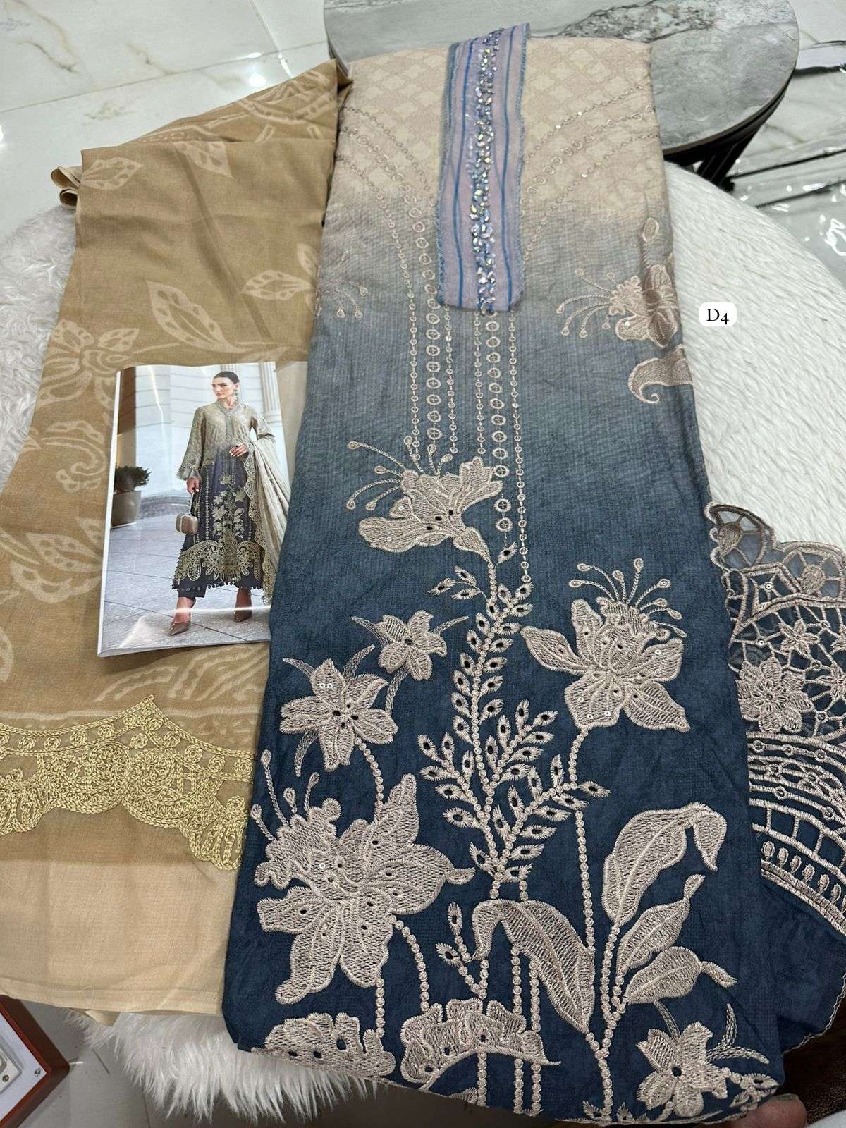 Falah Premium Cotton Collection Code - 50008 By Falah Designer Suits - 01