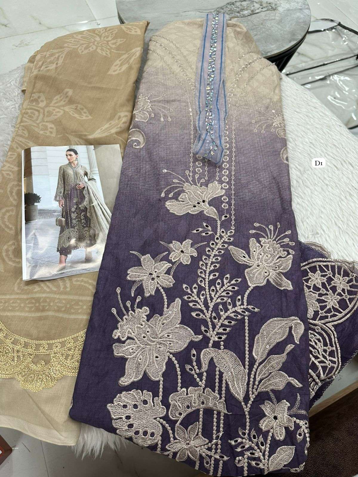 Falah Premium Cotton Collection Code - 50008 By Falah Designer Suits - 02