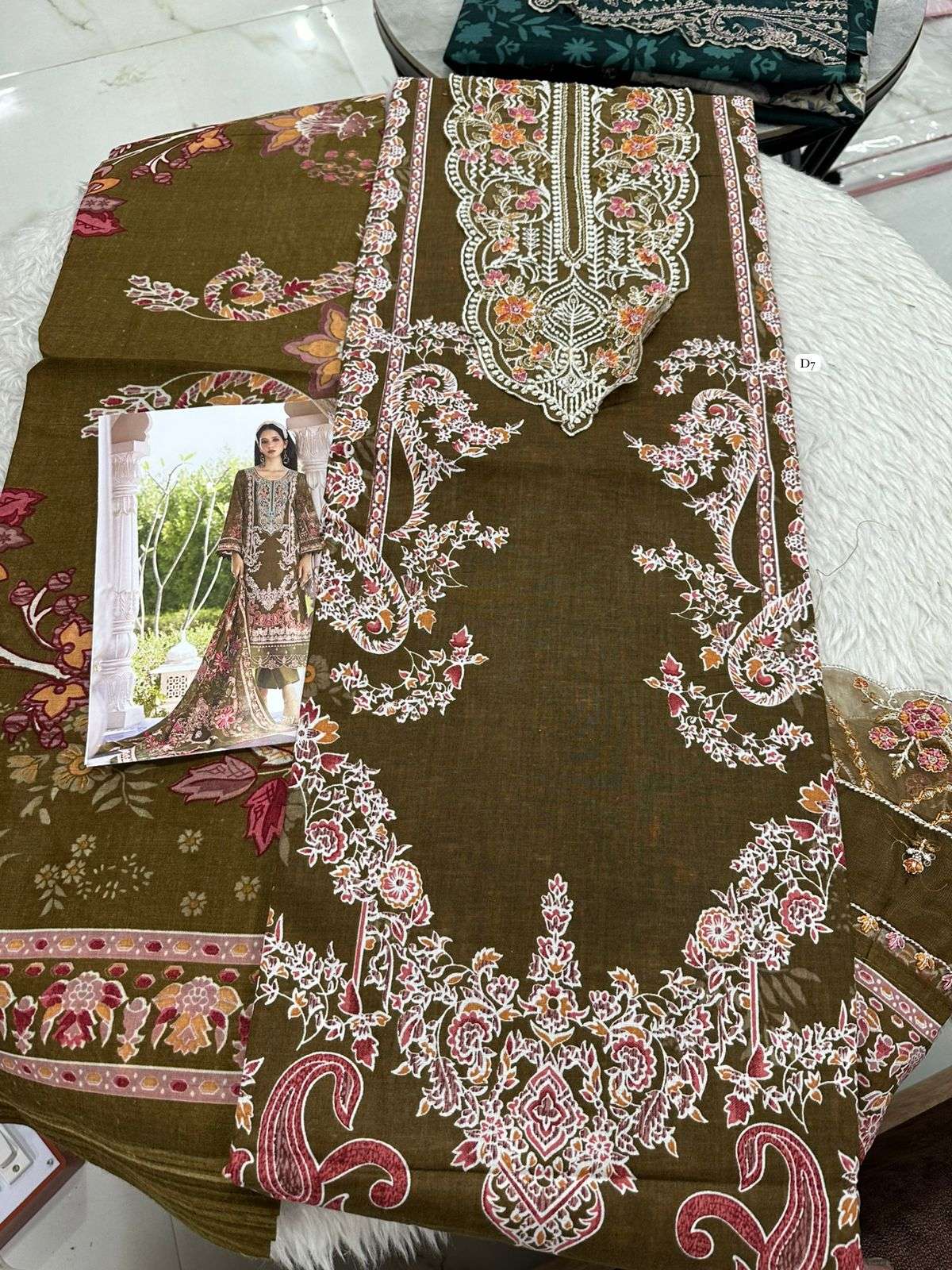 Falah Premium Cotton Collection Code - 50009 By Falah Designer Suits - 06