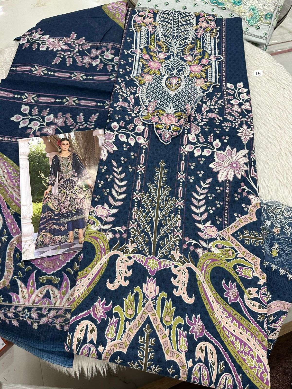 Falah Premium Cotton Collection Code - 50009 By Falah Designer Suits - 08