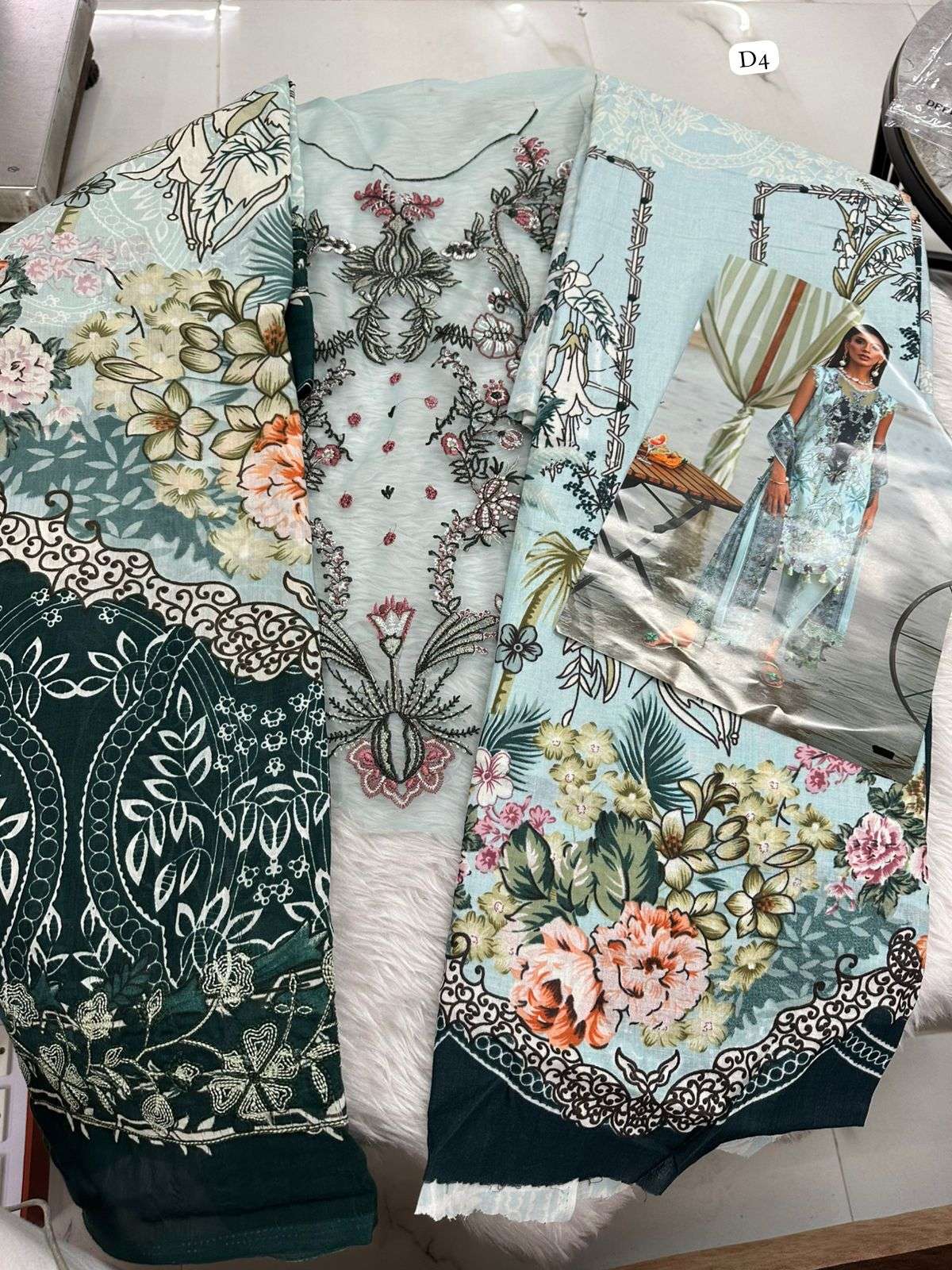 Falah Premium Cotton Collection Code - 50013 By Falah Designer Suits - 06