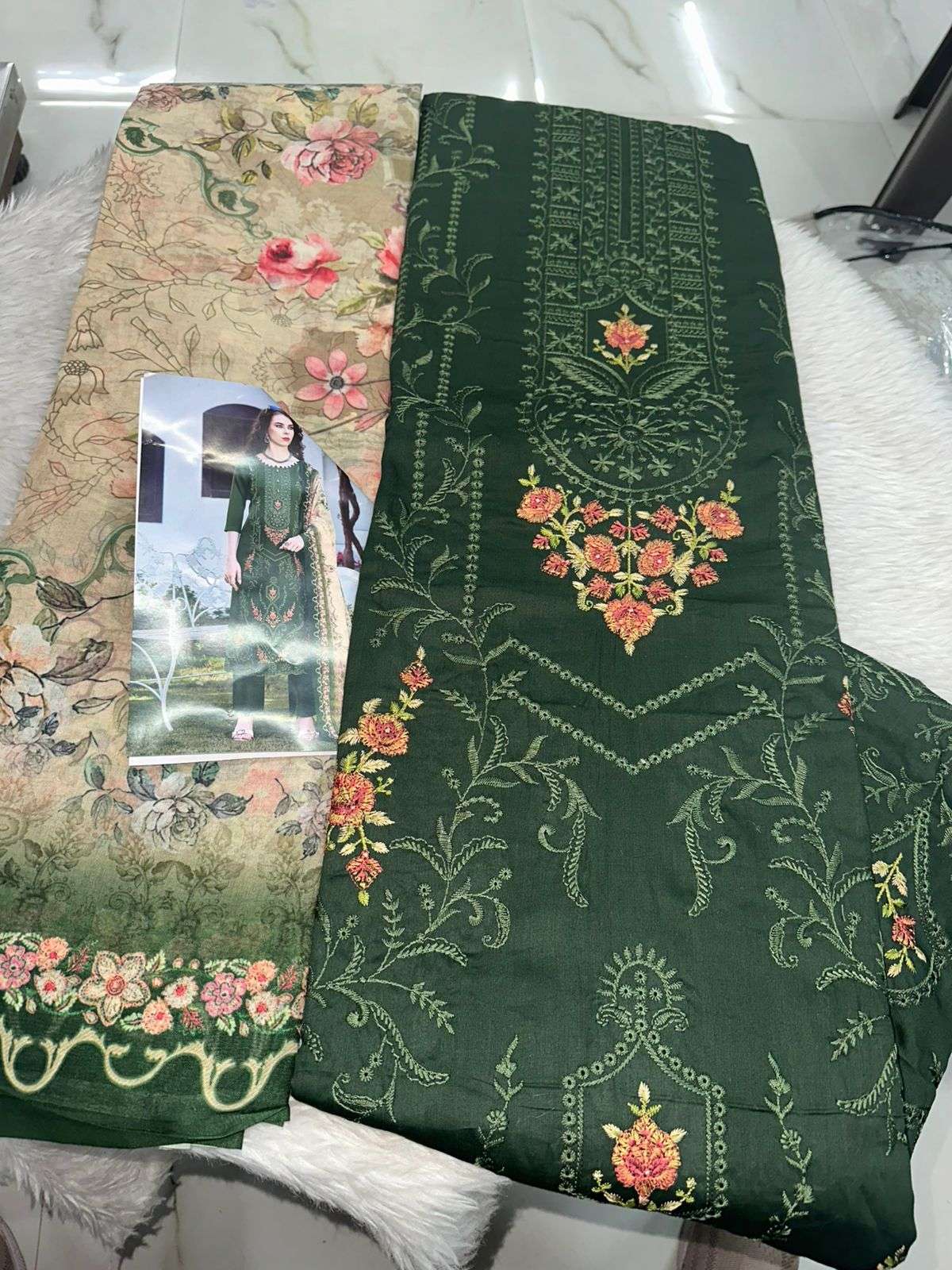 Falah Premium Cotton Collection Code - 50021 By Falah Designer Suits - 04