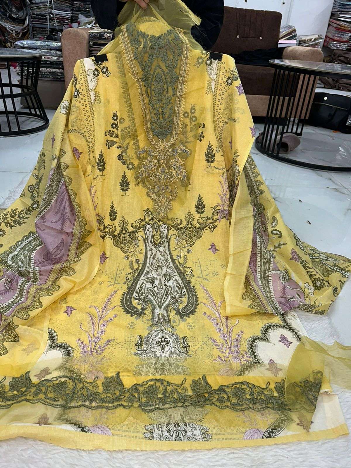 Falah Premium Cotton Collection Code - NOP01 By Falah Designer Suits - 05
