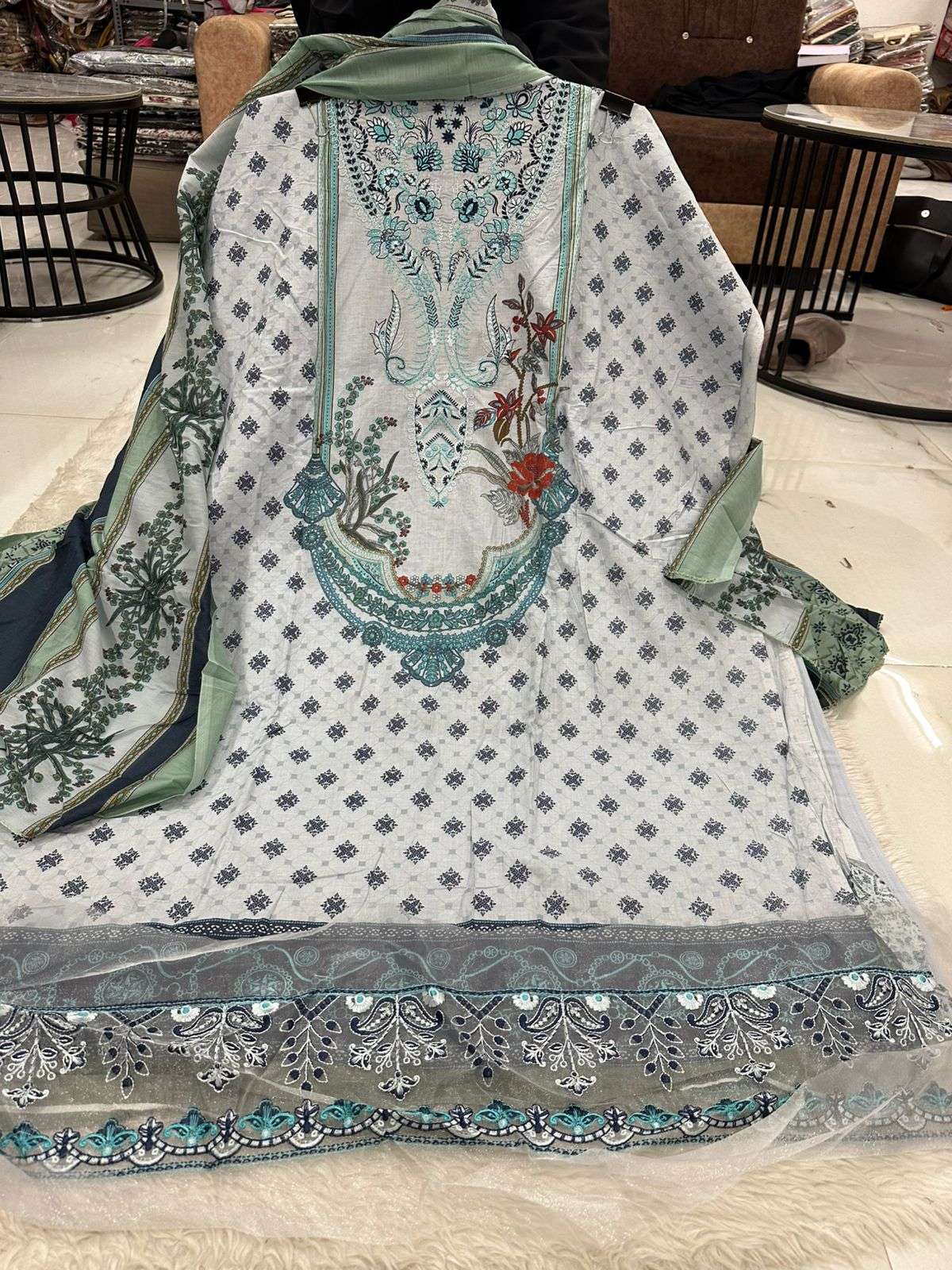 Falah Premium Cotton Collection Code - NOP02 By Falah Designer Suits - 07