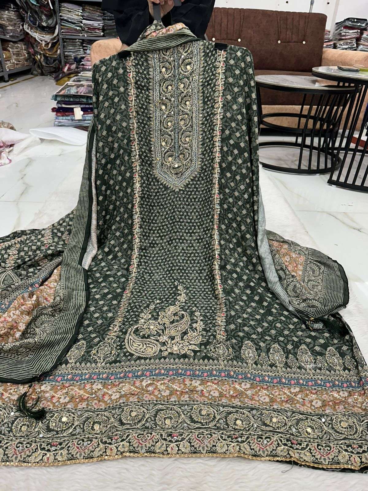 Falah Premium Maslin Collection Code - 26077 By Falah Designer Suits - 01