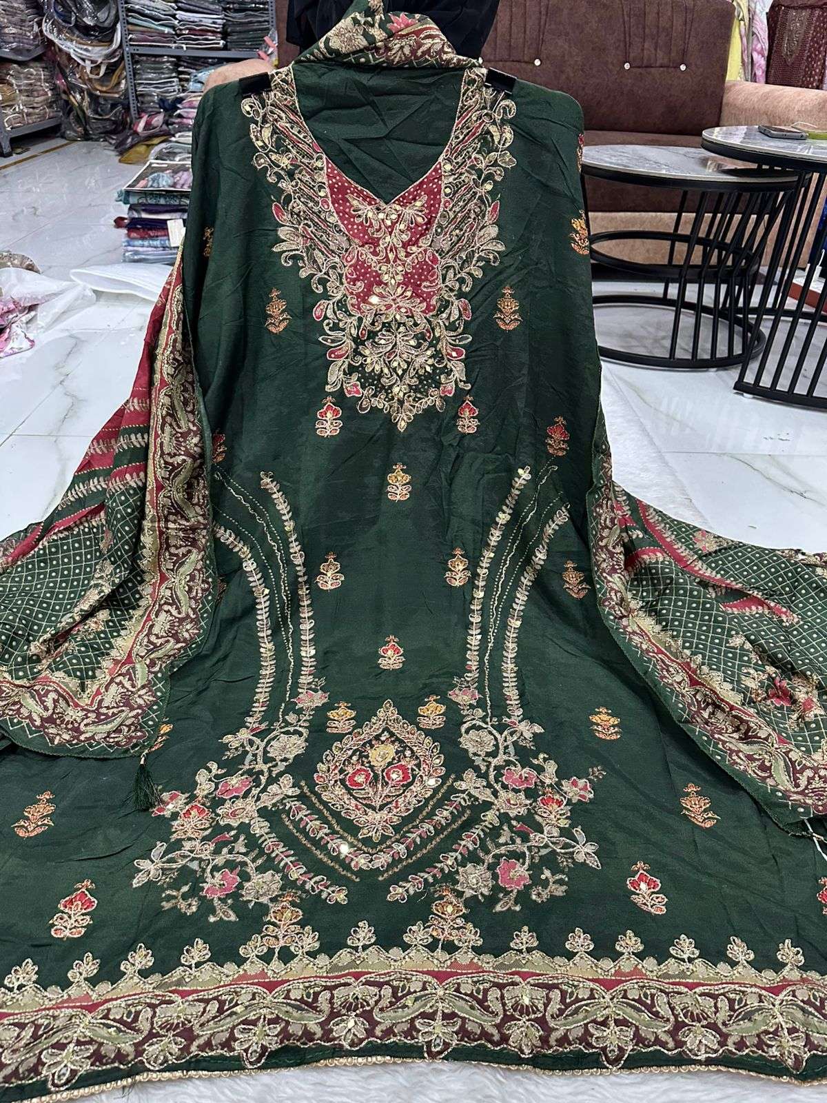 Falah Premium Maslin Collection Code - 26078 By Falah Designer Suits - 03