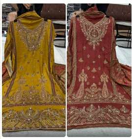 Falah Premium Maslin Collection Code - 26079 By Falah Designer Suits - 01 - 02