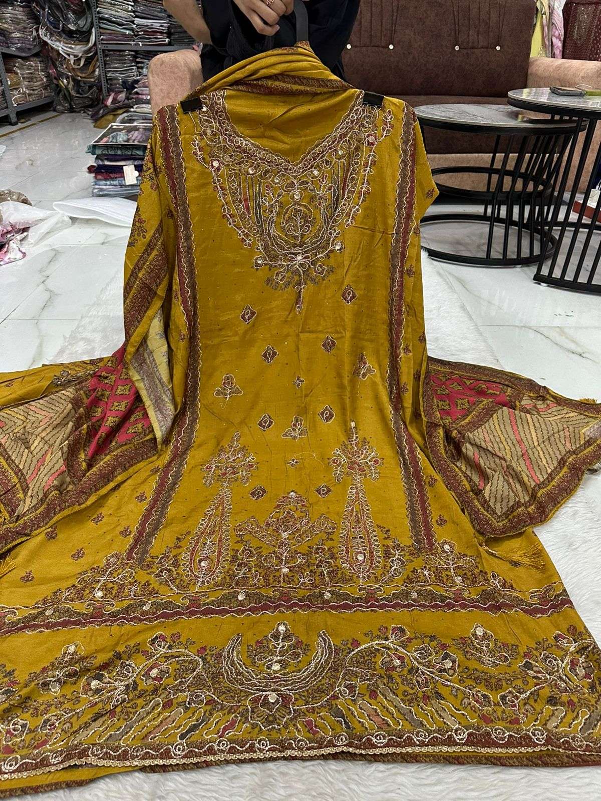 Falah Premium Maslin Collection Code - 26079 By Falah Designer Suits - 01