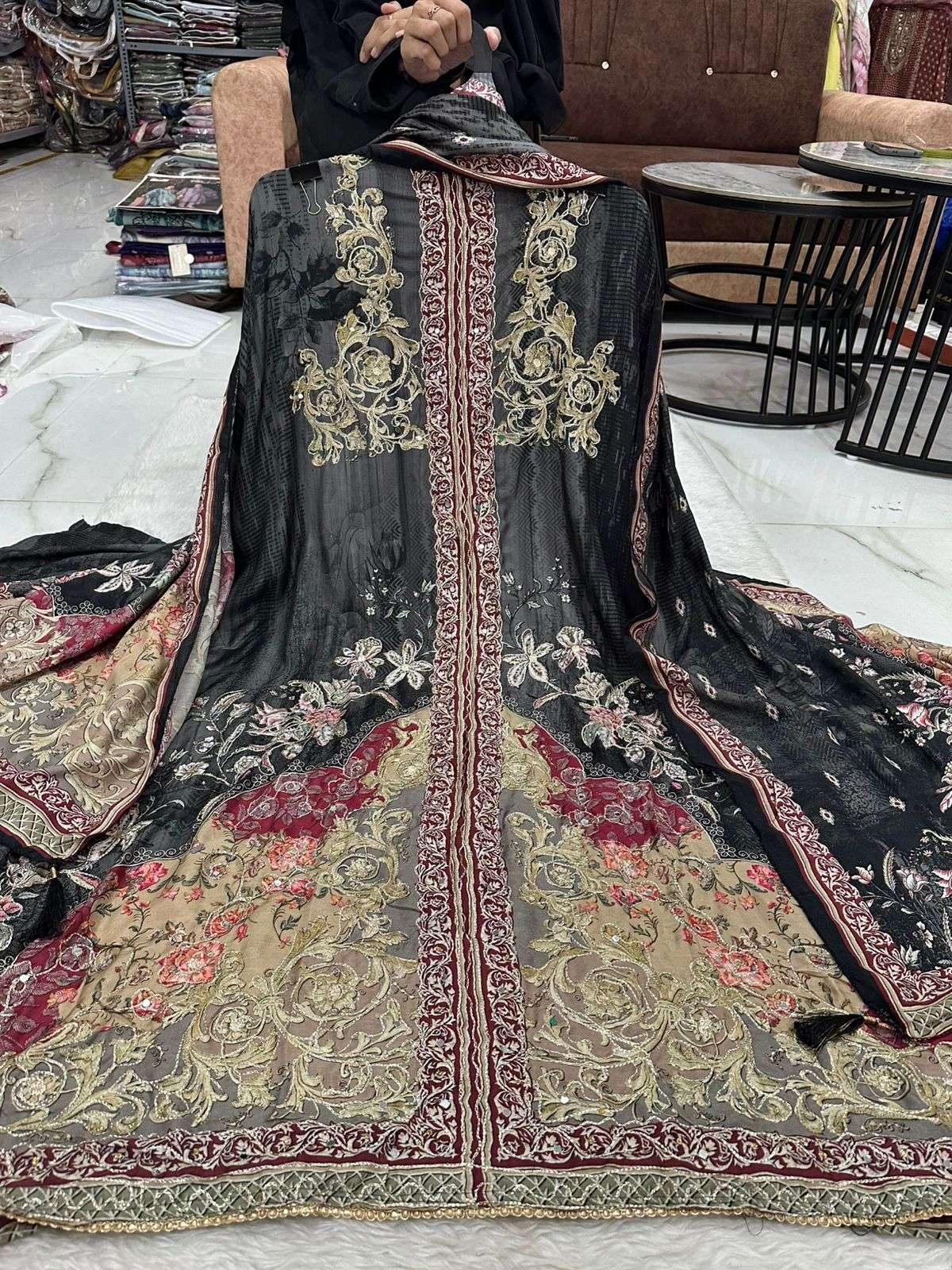 Falah Premium Maslin Collection Code - 26082 By Falah Designer Suits - 01