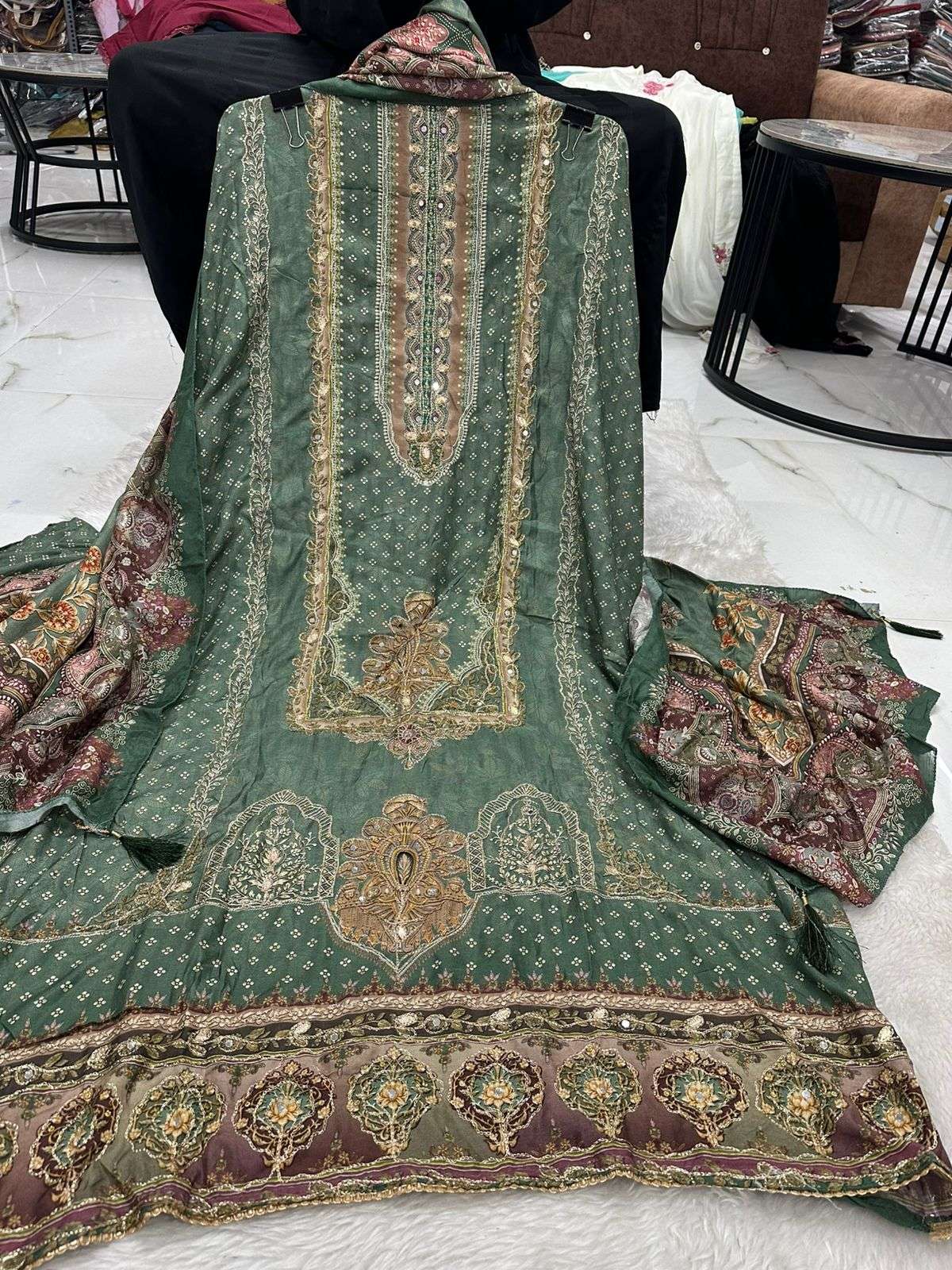 Falah Premium Maslin Collection Code - 26097 By Falah Designer Suits - 04