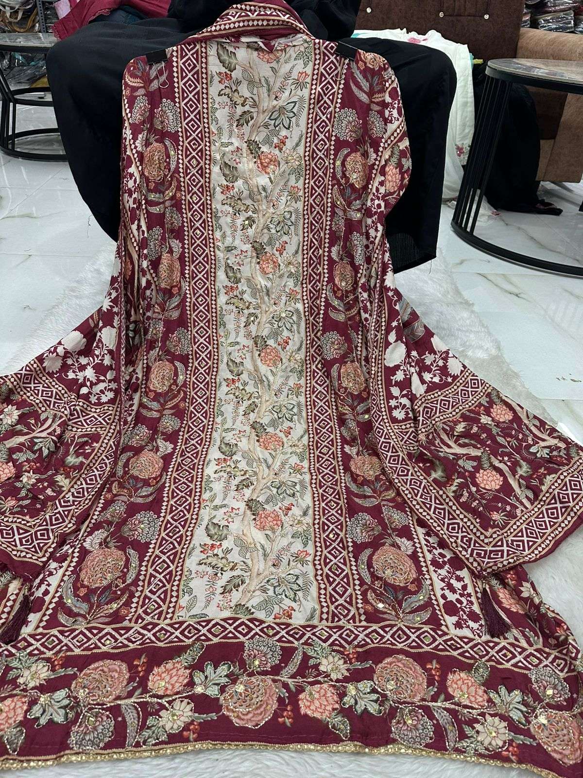 Falah Premium Maslin Collection Code - 26100 By Falah Designer Suits - 01 - 04