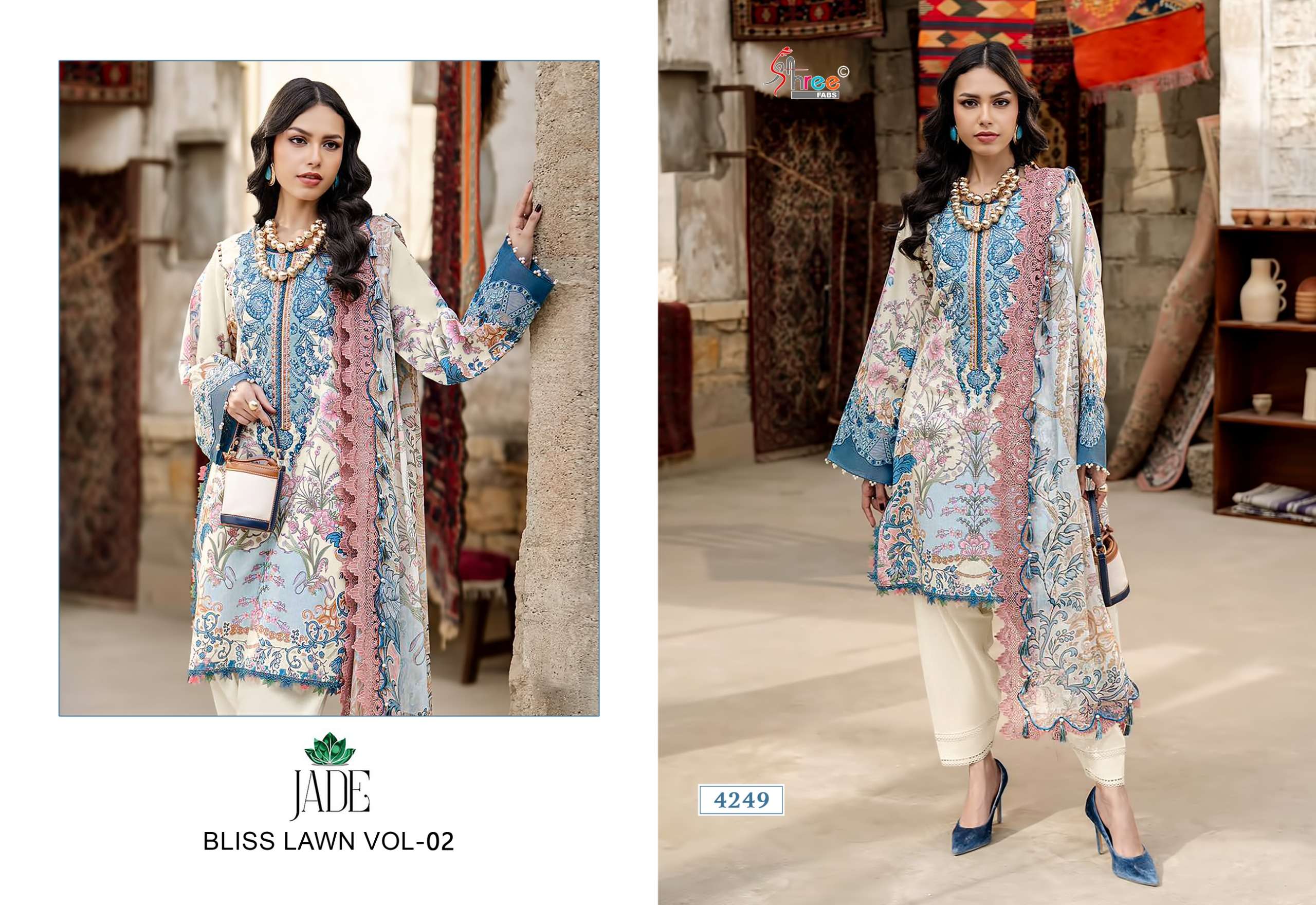 JADE BLISS LAWN VOL - 02 BY SHREE FABS - 03