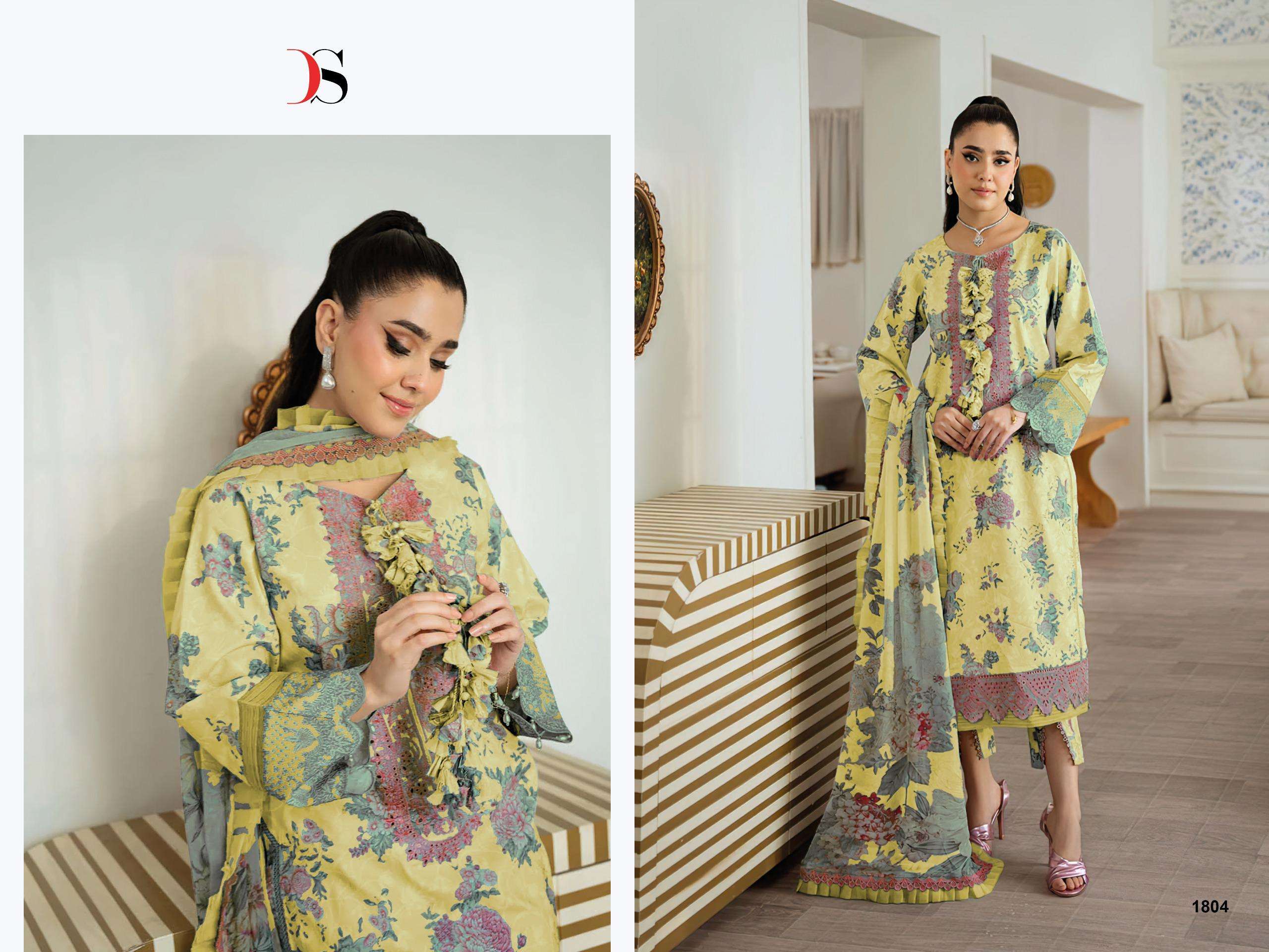 JADE FLORA PREMIUM BY DEEPSY SUITS - 04